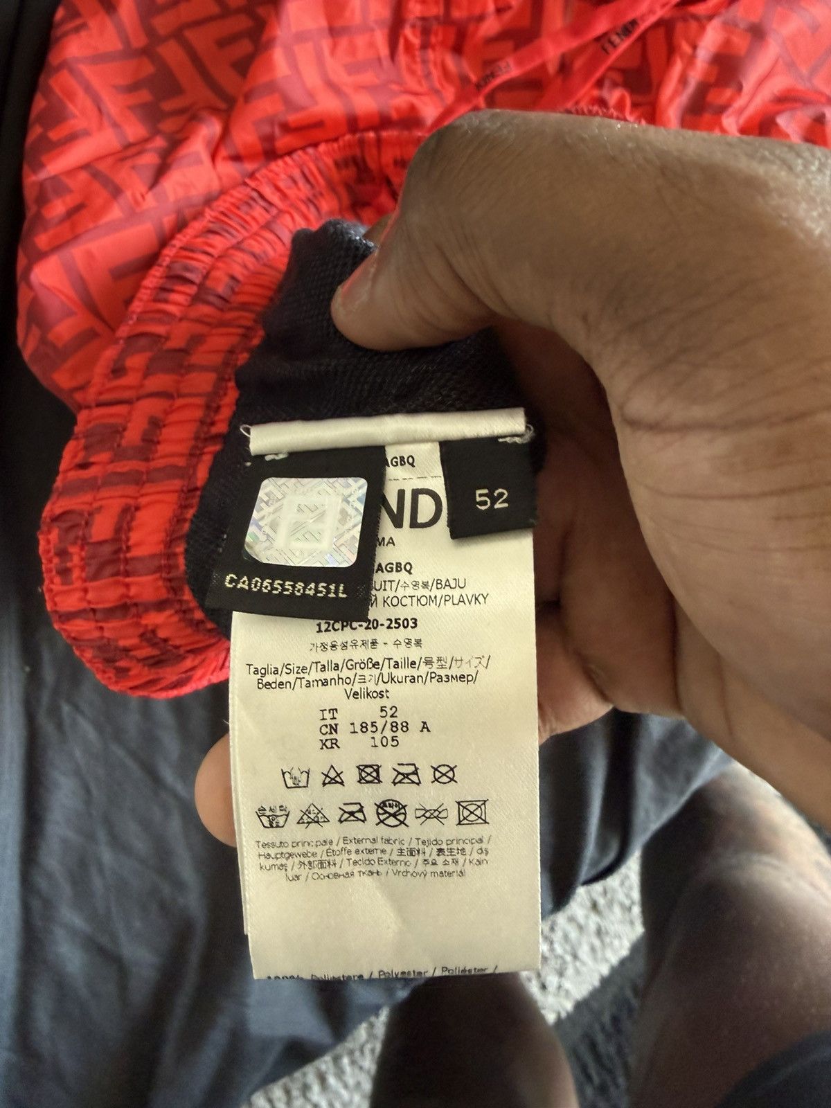 Fendi Fendi Print Swim Shorts Size US 36 / EU 52 - 4 Thumbnail