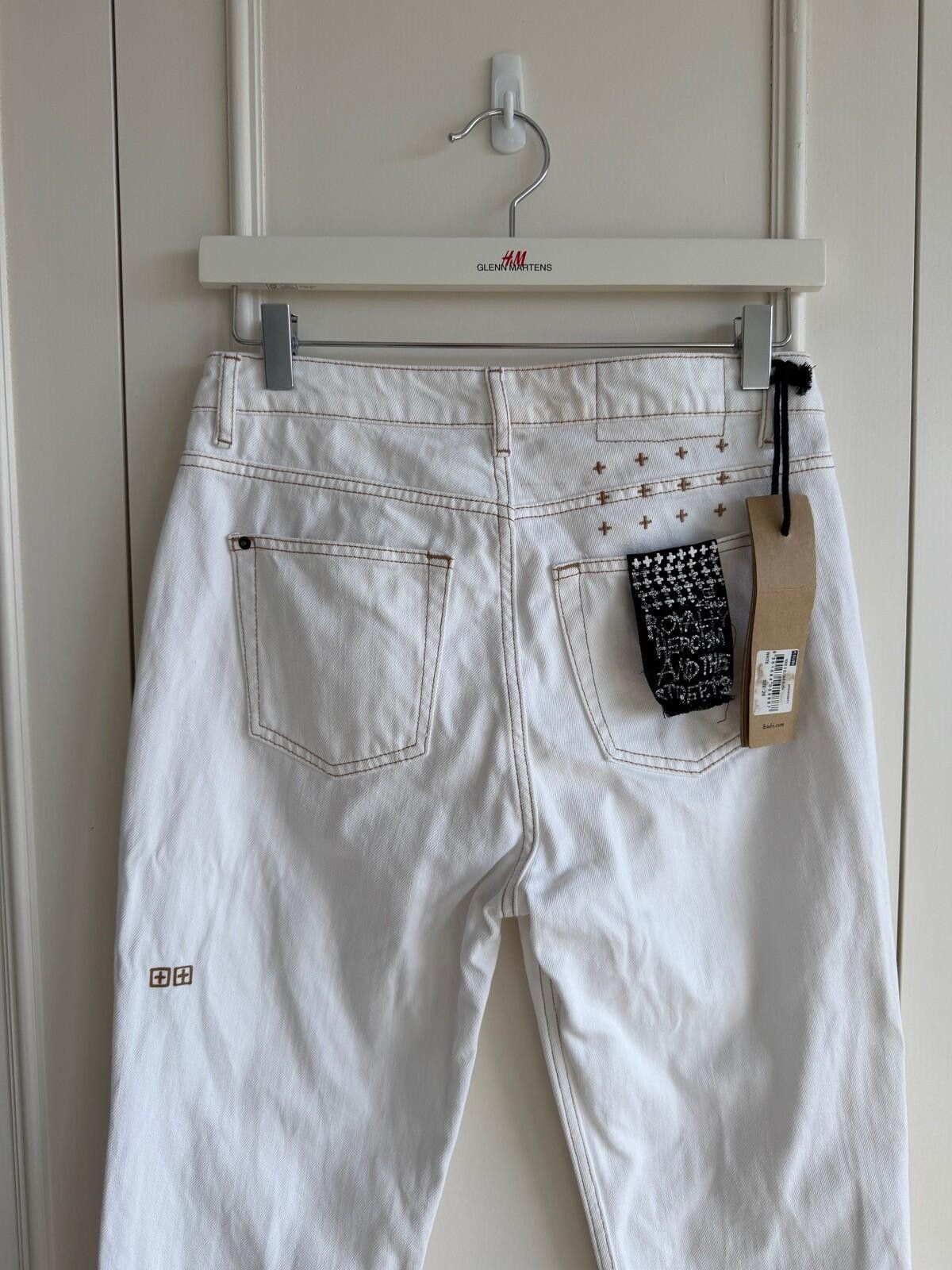 Ksubi new ksubi womens denim jeans nine o sugar rush white 28 10 Size 28" / US 6 / IT 42 - 7 Thumbnail
