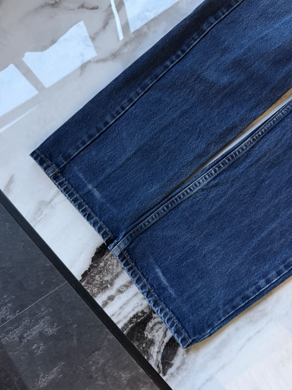 Levi's VINTAGE Levi's 501 Jeans Baggy Fit Distressed/Worn Y2K Skate Size US 33 - 3 Thumbnail