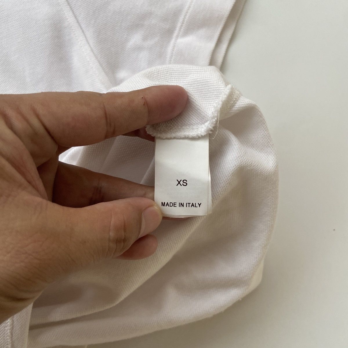 Brunello Cucinelli Brunello Cucinelli White Polo Shirt With Monil Chain Size XS / US 0-2 / IT 36-38 - 4 Thumbnail