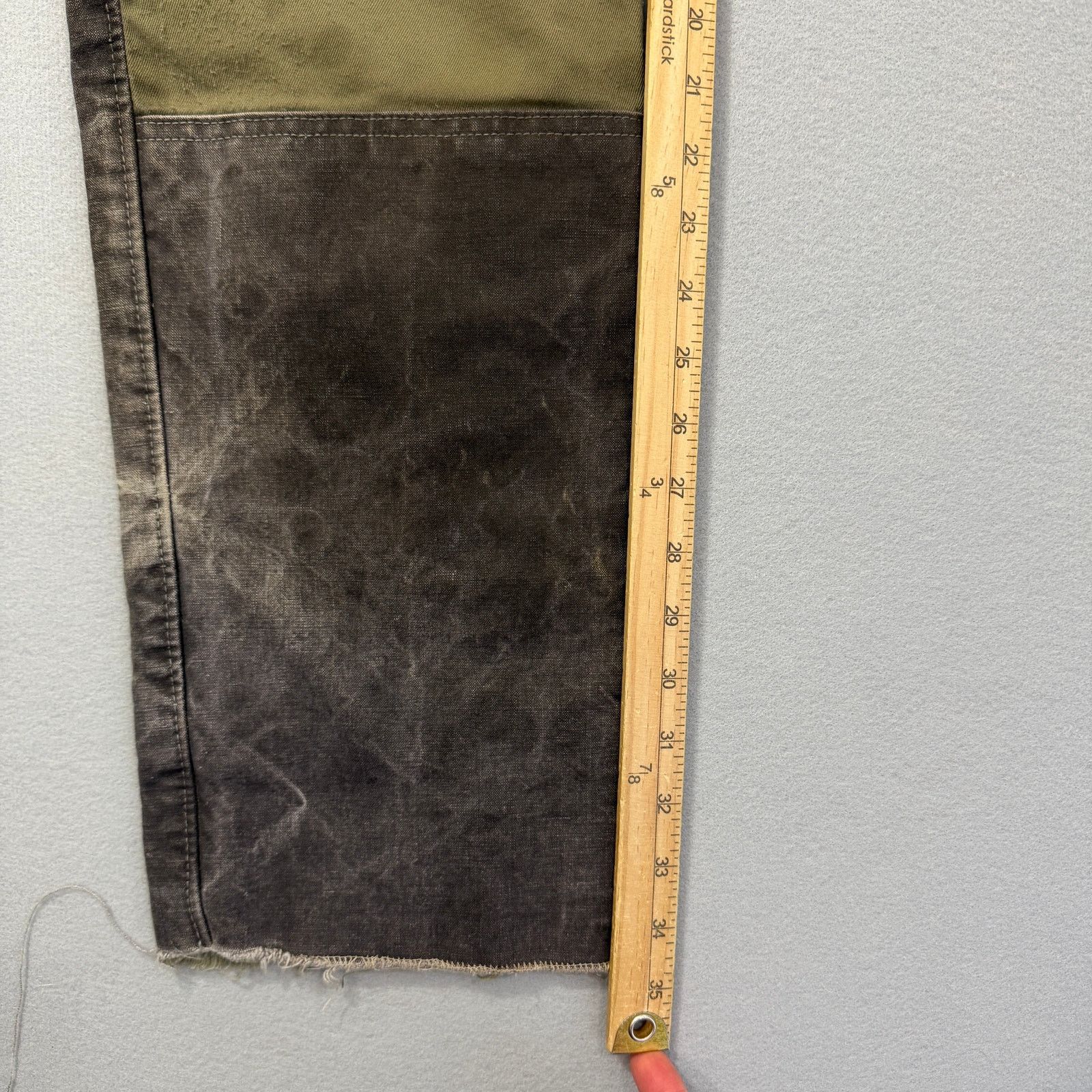 Vintage Vintage Staffords Hunting Pants 30x36 Green Two Tone Canvas Size US 30 / EU 46 - 10 Thumbnail