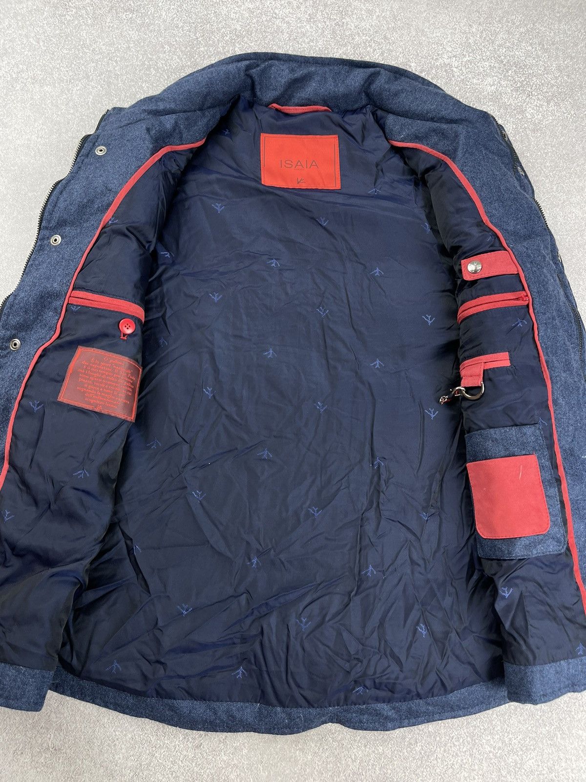 Isaia Isaia Lana Wool Down Puffer Vest Size 50 Size US M / EU 48-50 / 2 - 7 Thumbnail