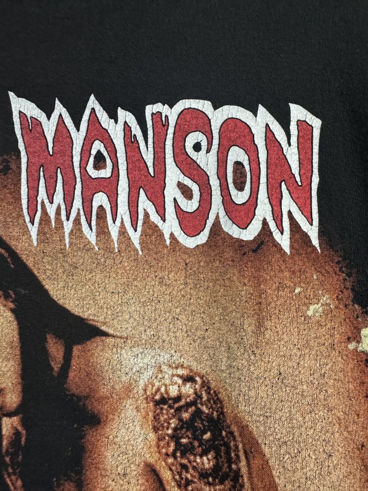 Vintage Vintage Marilyn Manson "The Reverend" Shirt Size US XL / EU 56 / 4 - 7 Thumbnail