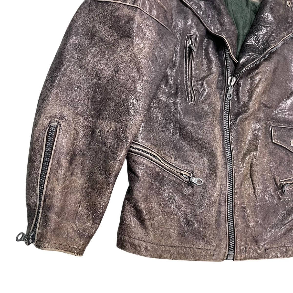 Marithe + Francois Girbaud 💥80s MARITHE FRANCOIS GIRBAUD BIKER BOMBER JACKET Size US M / EU 48-50 / 2 - 6 Thumbnail