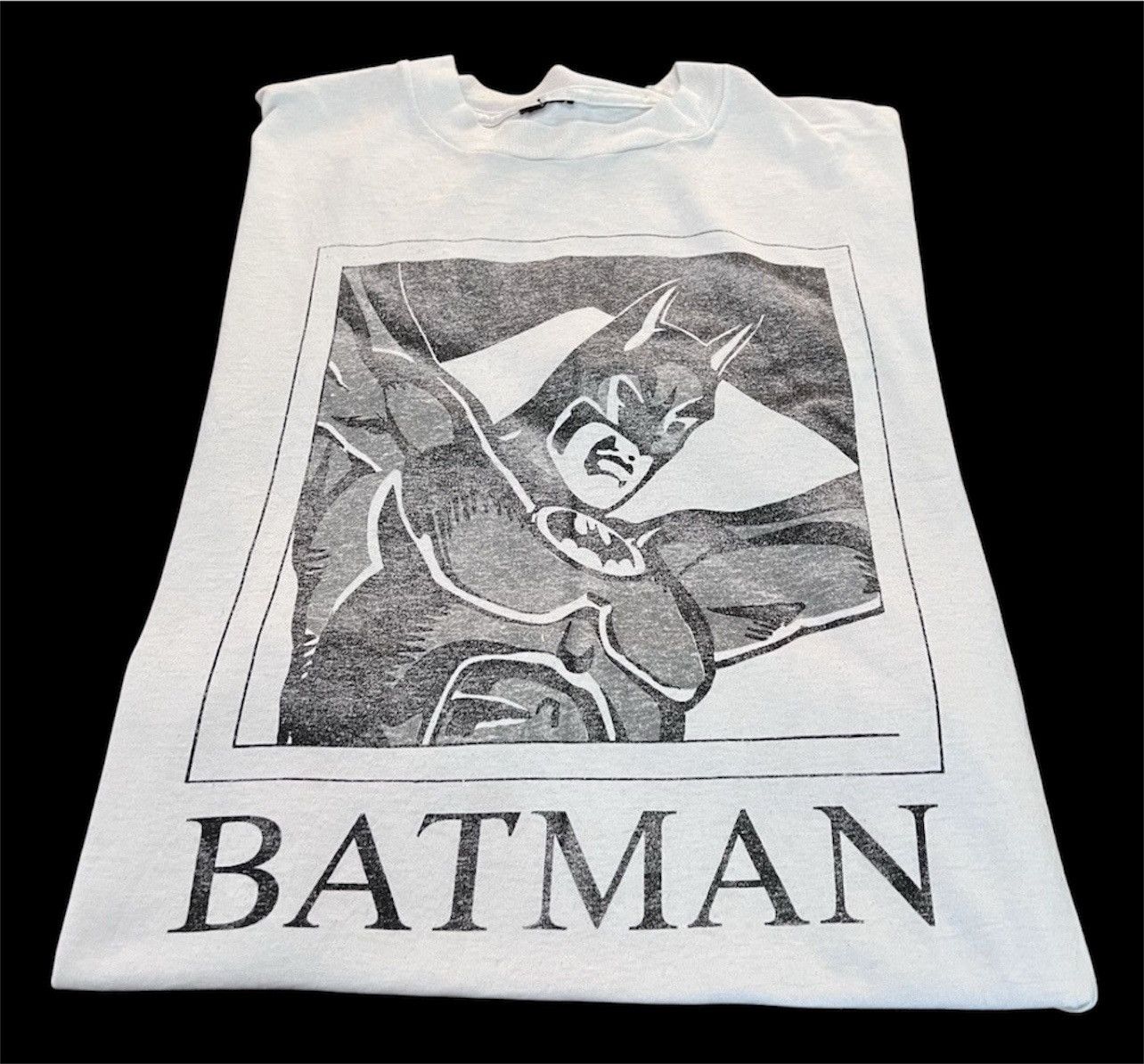 DC Comics × Vintage Vintage 90s Batman comic Promo Tee Faded Single Stitch Size US L / EU 52-54 / 3 - 1 Thumbnail