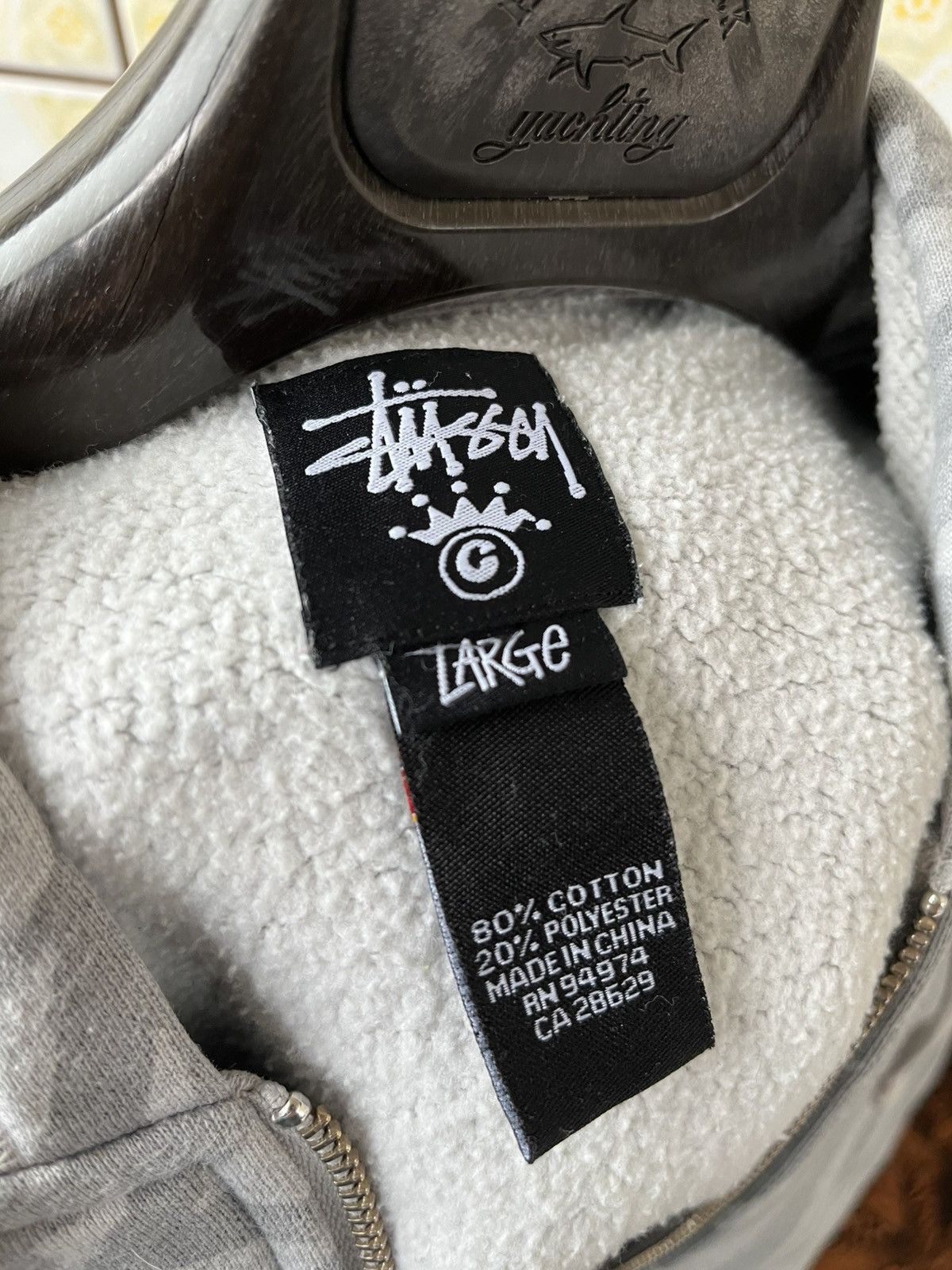 Stussy Monogrammed Stussy sweatshirt Size US L / EU 52-54 / 3 - 4 Thumbnail