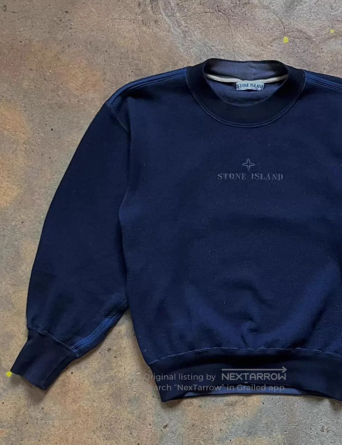 Stone Island Blue Crewneck Sweatshirt Size M. Size US M / EU 48-50 / 2 - 4 Thumbnail