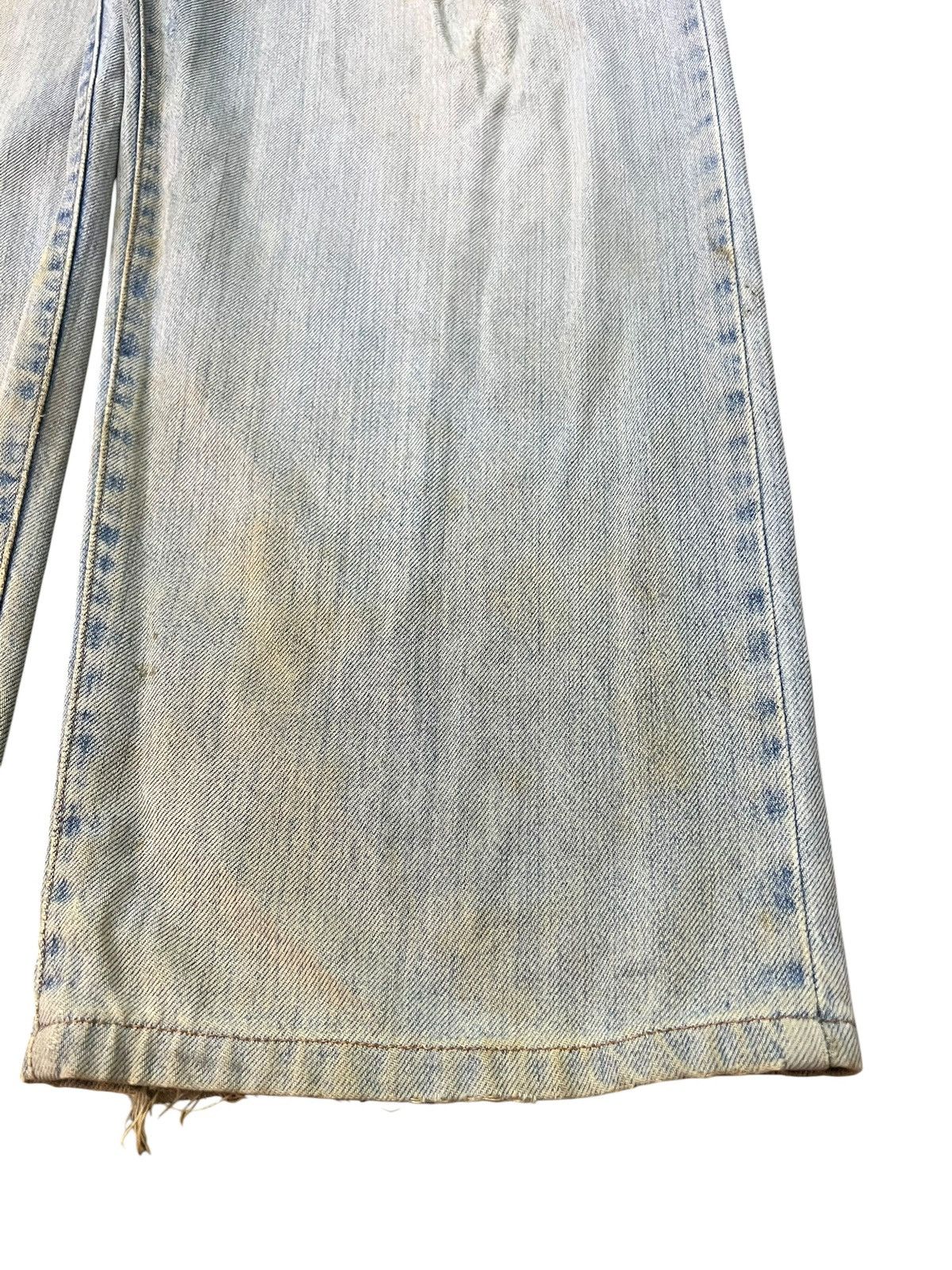 Edwin Vintage Edwin Baggy Distressed Faded Dirty Jean Very Rare Size US 30 / EU 46 - 6 Thumbnail
