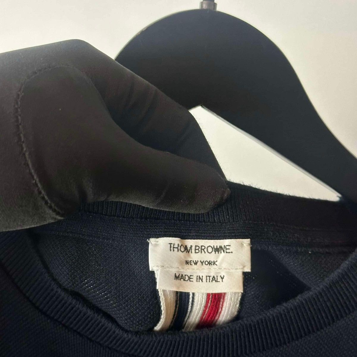 Thom Browne THOM BROWNE BACK STRIPED T SHIRT Size US M / EU 48-50 / 2 - 3 Thumbnail