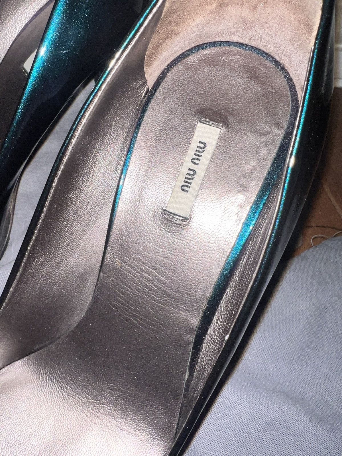 Miu Miu leather shoes miu miu Size US 4 / IT 34 - 6 Thumbnail