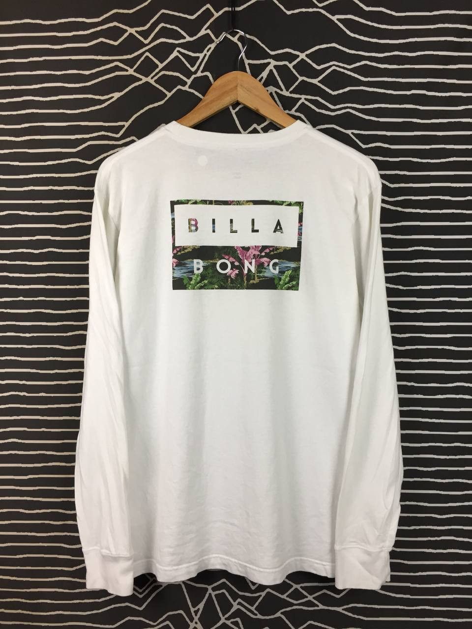 Billabong Billabong Surf Lifestyle Floral Box Logo Long Sleeve Tee Size US L / EU 52-54 / 3 - 1 Thumbnail