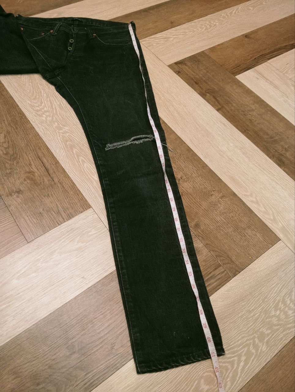 Johnbull JOHN BULL JAPAN BLACK JEANS Size US 30 / EU 46 - 15 Thumbnail