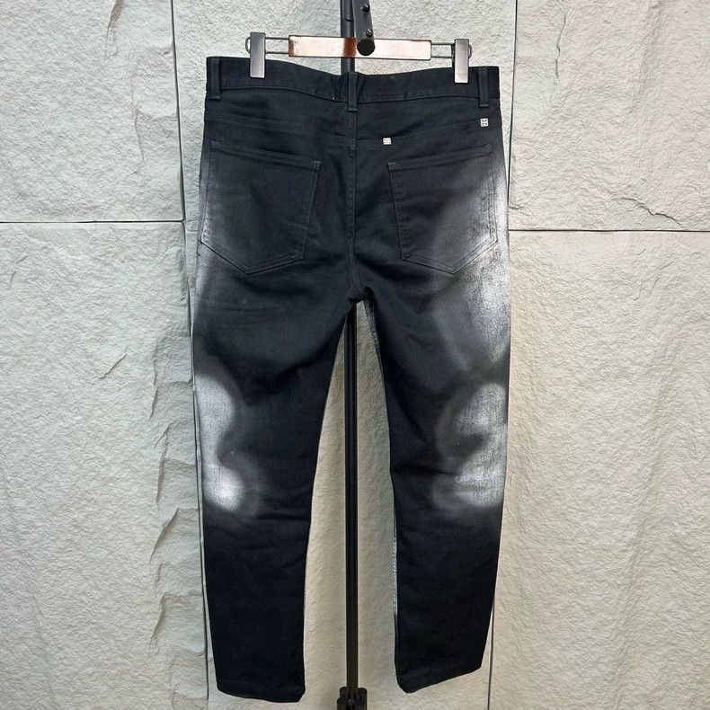 Givenchy Givenchy Black Denim Pants 2506-Nextarrow Size US 30 / EU 46 - 2 Thumbnail