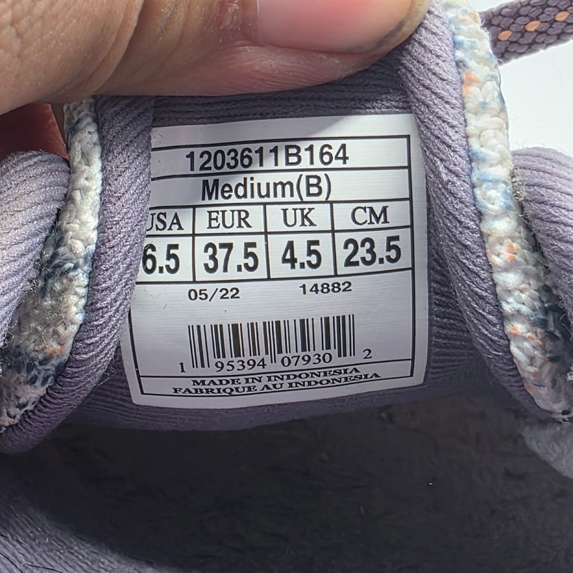 Brooks Brooks Revel 5 Womens Size 6.5 Purple Tie Dye Athletic Shoes Size US 6.5 / IT 36.5 - 6 Thumbnail