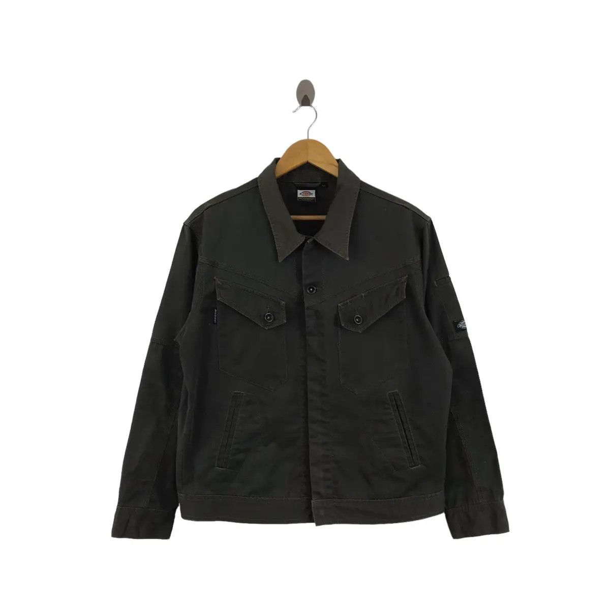 Dickies Vtg DICKIES USA Technical Chore Workwear Denim Jacket Jeans Size US L / EU 52-54 / 3 - 1 Thumbnail