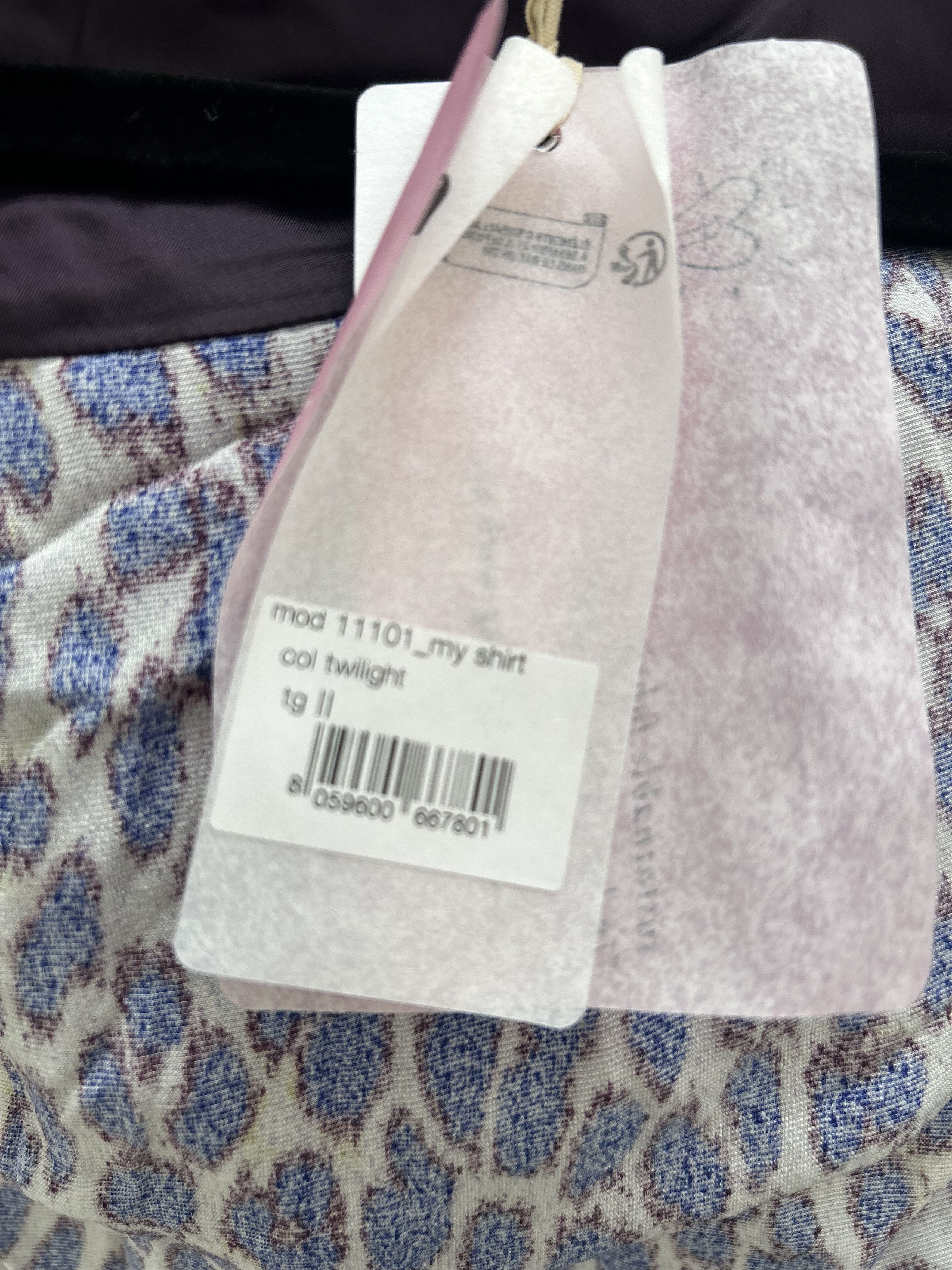 forte_forte Forte Forte purple animal print long sleeve shirt Size M / US 6-8 / IT 42-44 - 5 Thumbnail