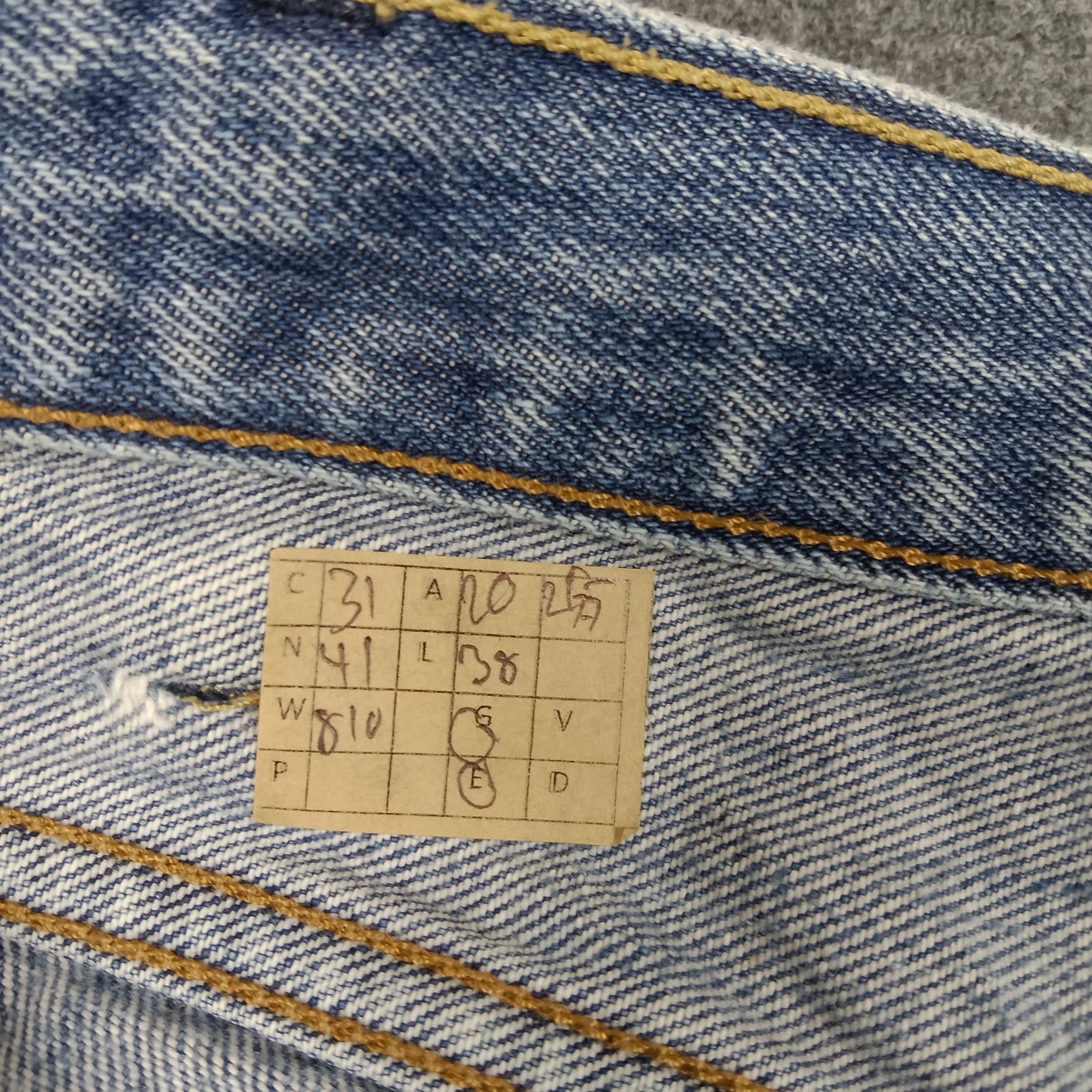 Levi's Levi's 501 Distressed Grunge Style Denim Jeans Size US 40 / EU 56 - 15 Thumbnail