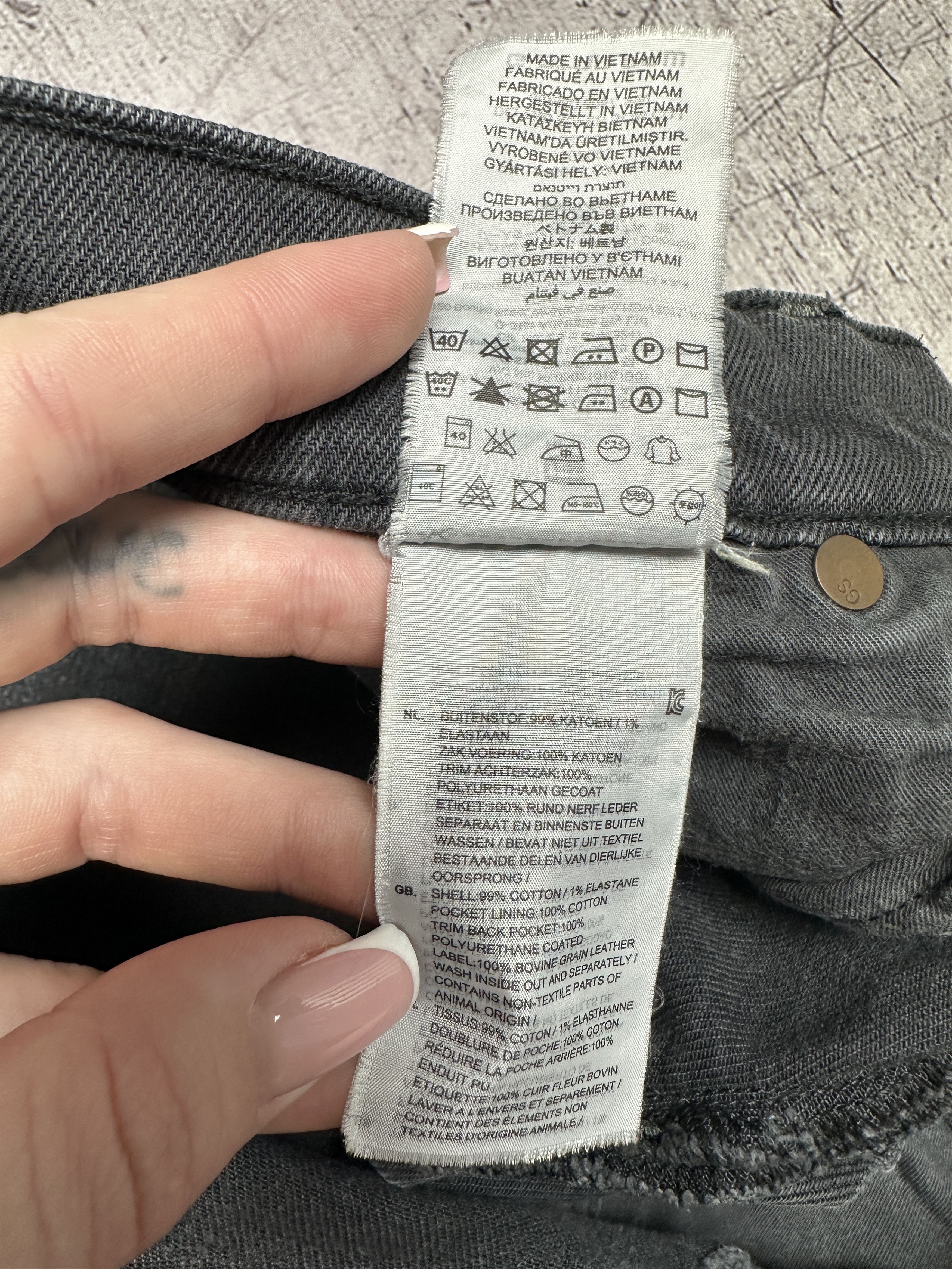 G-Star G Star Raw Defend Super Slim COJ Denim Pants Jeans Size US 34 / EU 50 - 5 Thumbnail