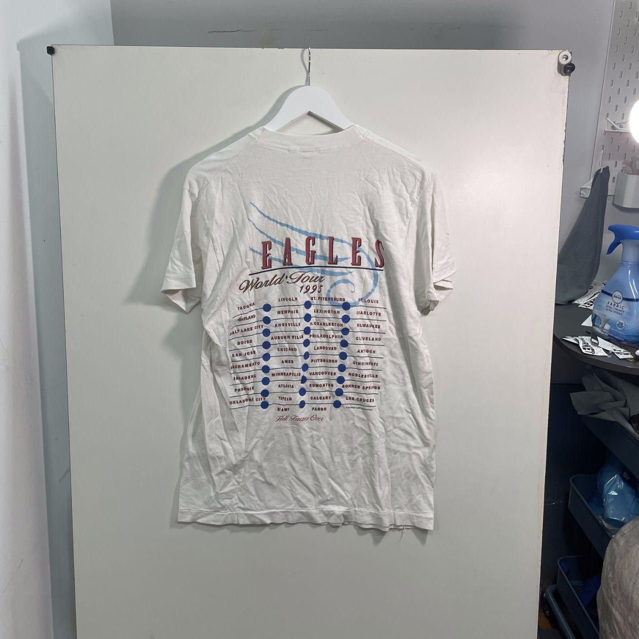 Vintage 1995 Eagles Tour Tee Size US XL / EU 56 / 4 - 4 Thumbnail