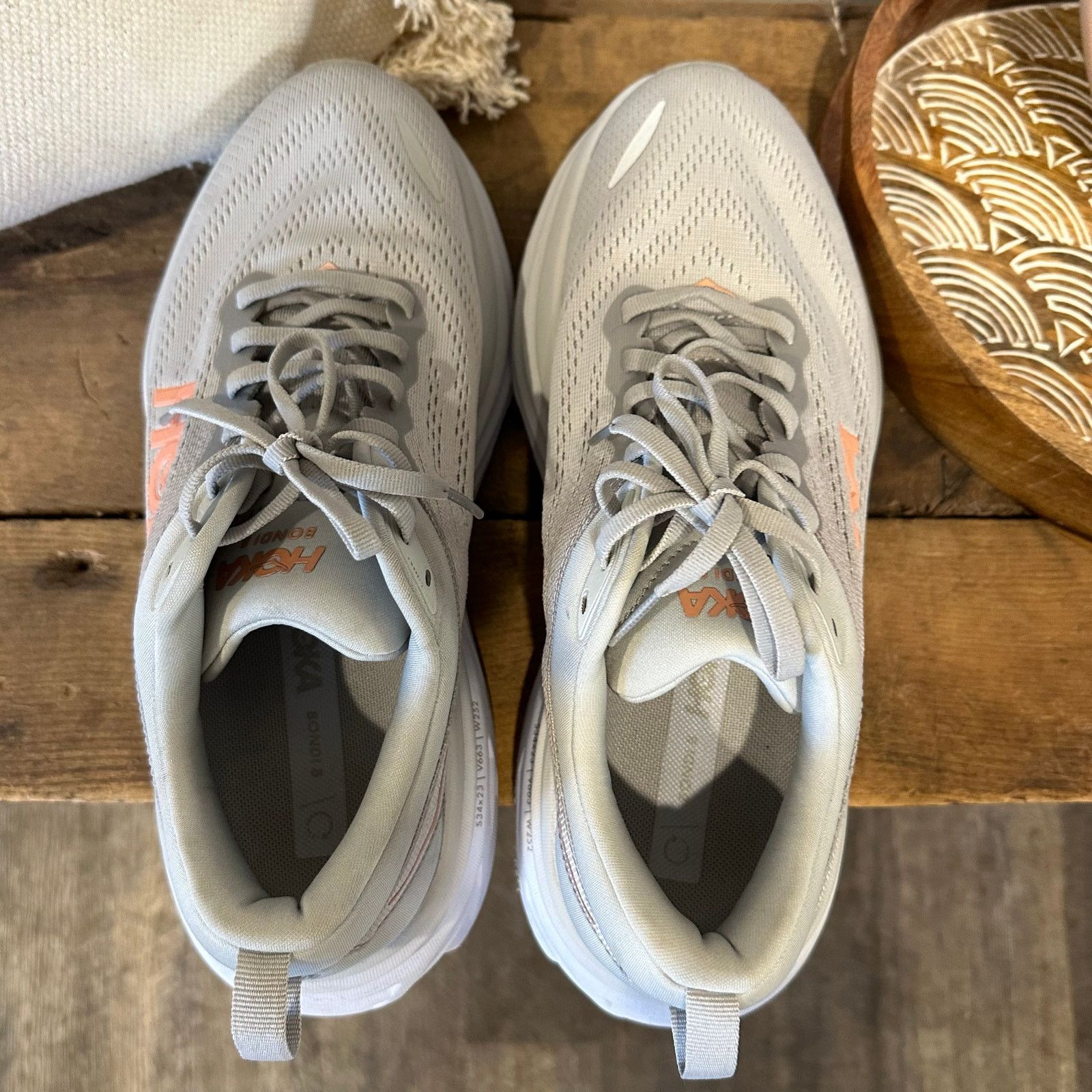 Hoka Women's Hoka Bondi 8 Harbor Mist / Lunar Rock - size 9.5D Size US 9.5 / IT 39.5 - 8 Thumbnail