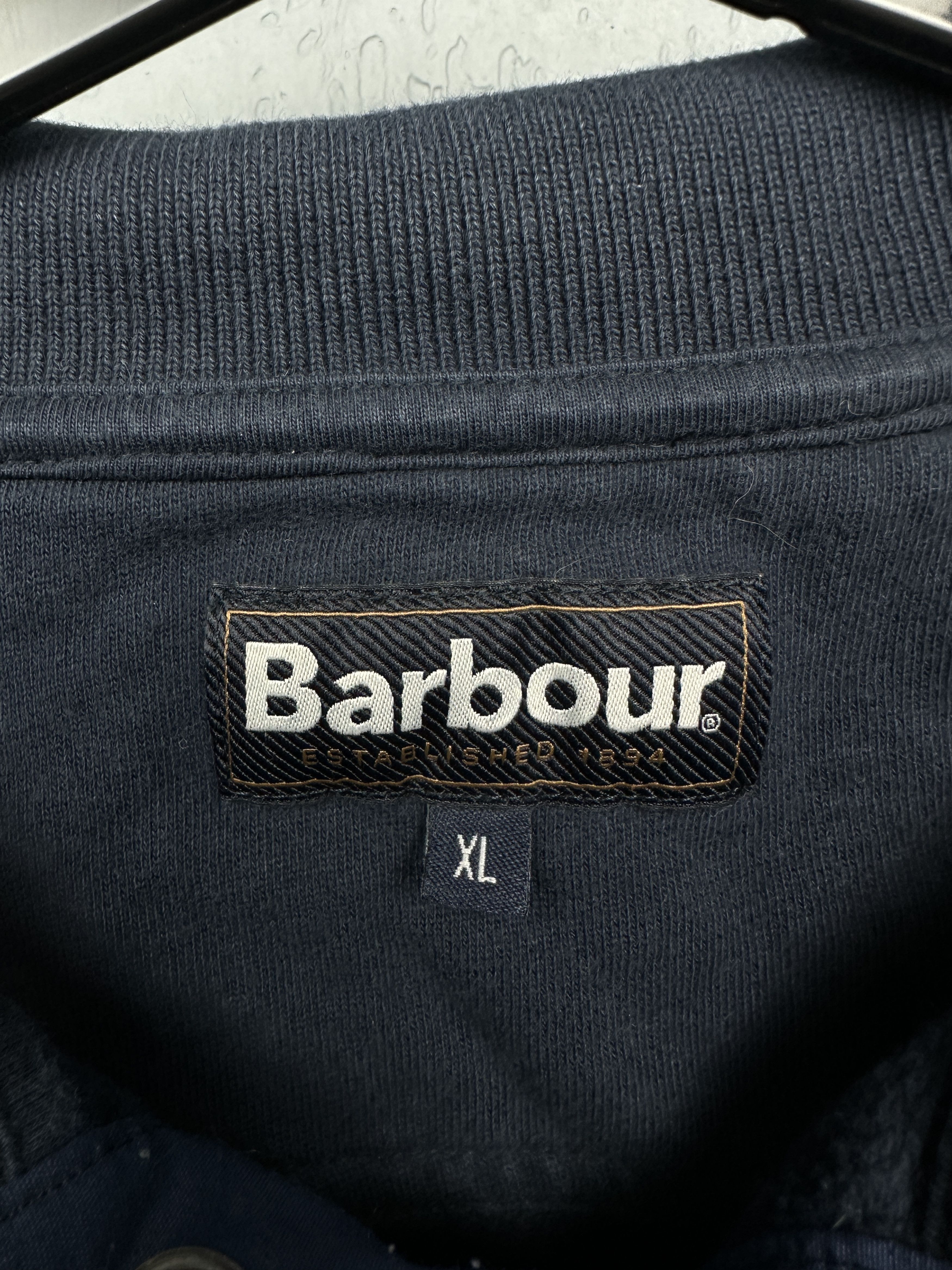 Barbour Barbour Vintage Mens 1\4 Zip Mens Sweatshirt Size US XL / EU 56 / 4 - 3 Thumbnail