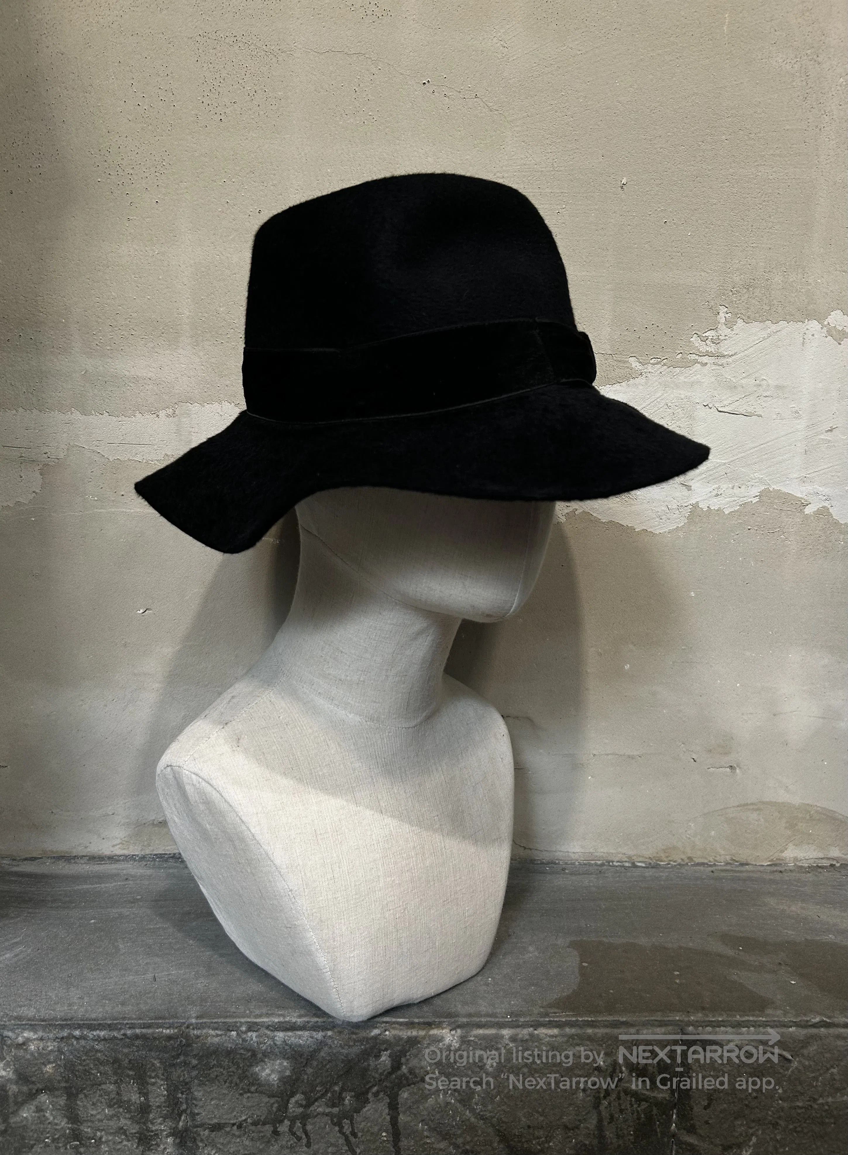 Number (N)ine Number (N)ine 07AW Runway Fedora. Size ONE SIZE - 2 Thumbnail