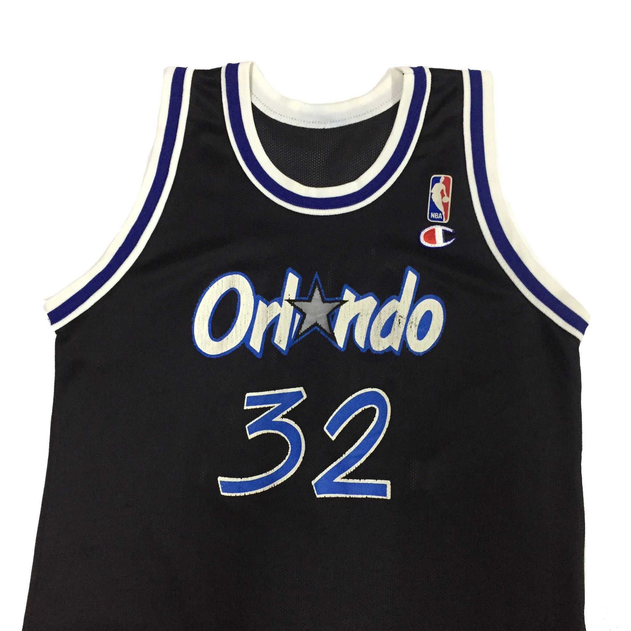 Champion VINTAGE 90s CHAMPION SHAQUILLE ONEAL ORLANDO MAGIC JERSEY Size US XS / EU 42 / 0 - 3 Thumbnail