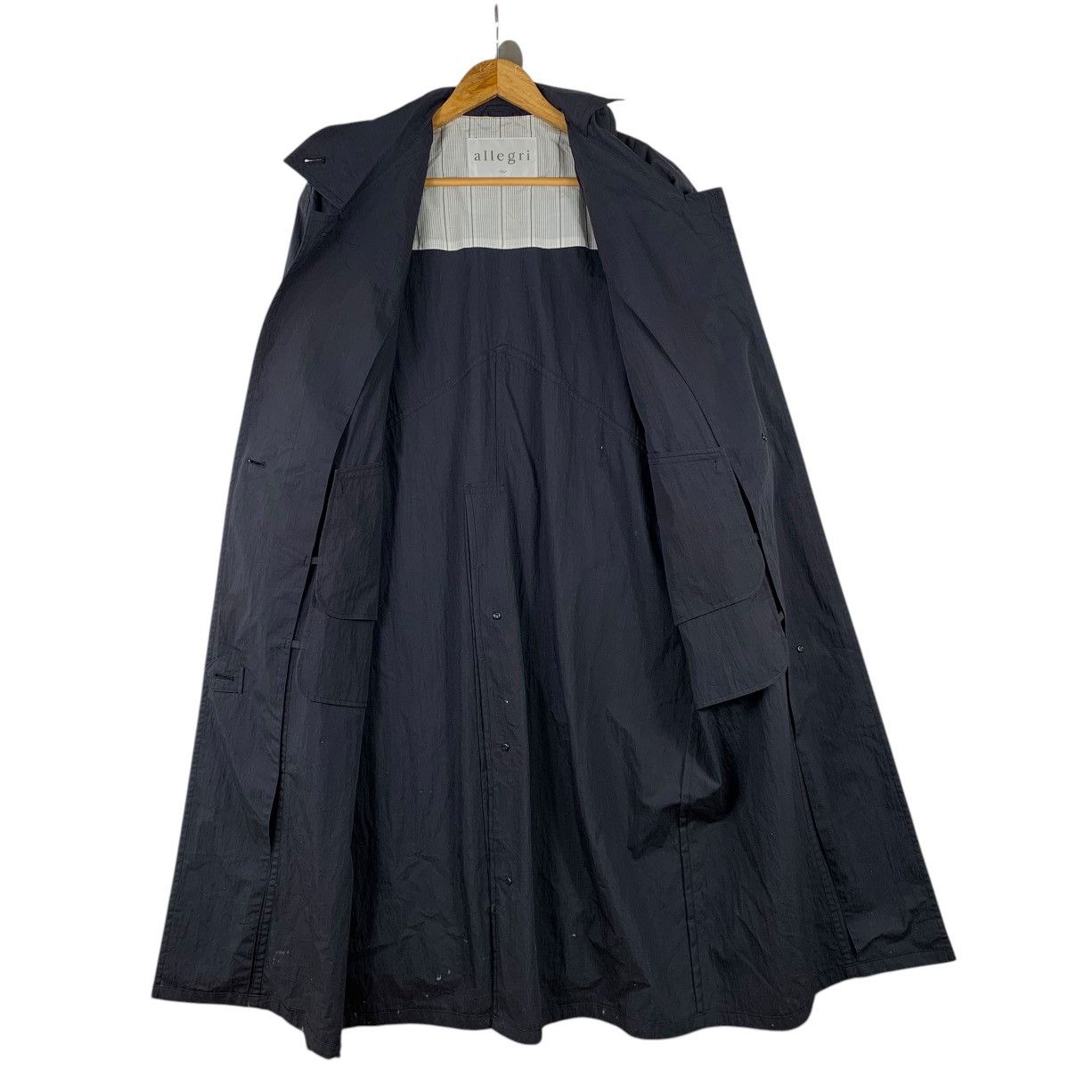 Allegri ALLEGRI Italian Designer Casual Designer Long Coat Jacket Size US L / EU 52-54 / 3 - 3 Thumbnail