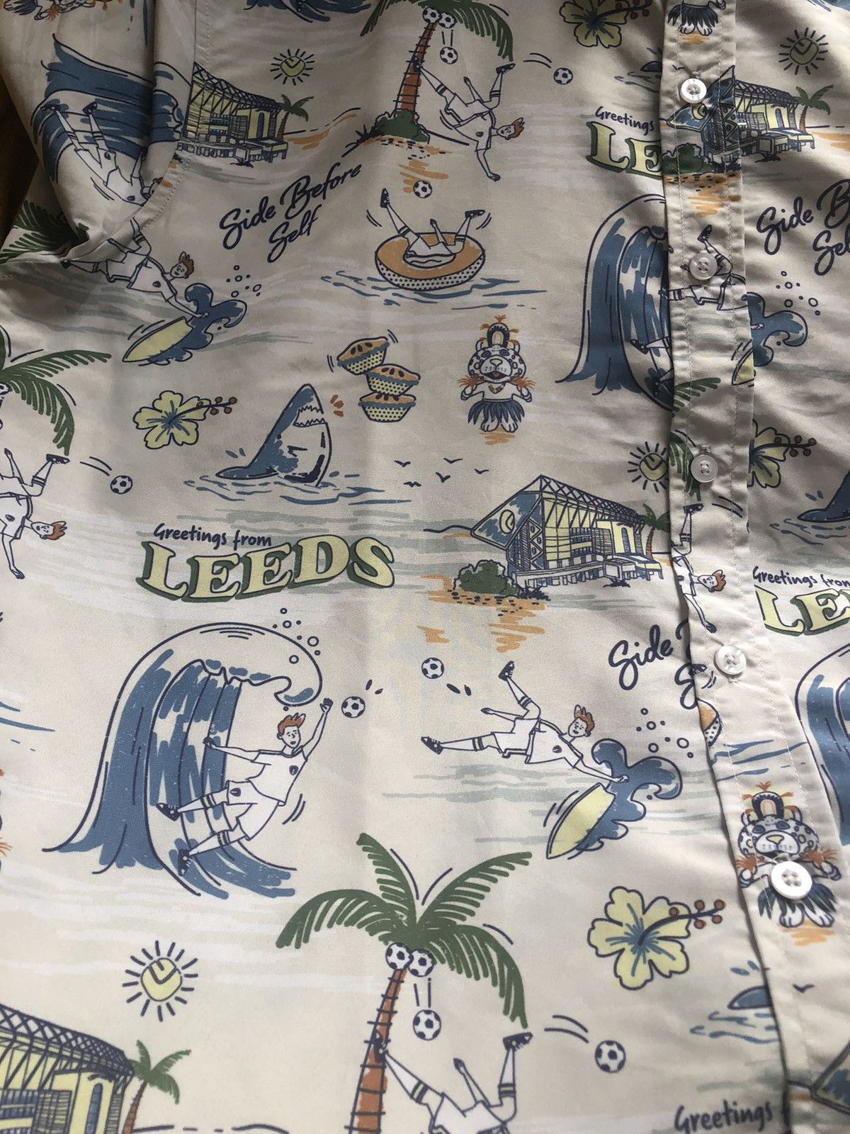 Other × Vintage RARE LEEDS UNITED FOOTBALL OFFICIAL VINTAGE SOCCER SHIRT Size US L / EU 52-54 / 3 - 4 Thumbnail