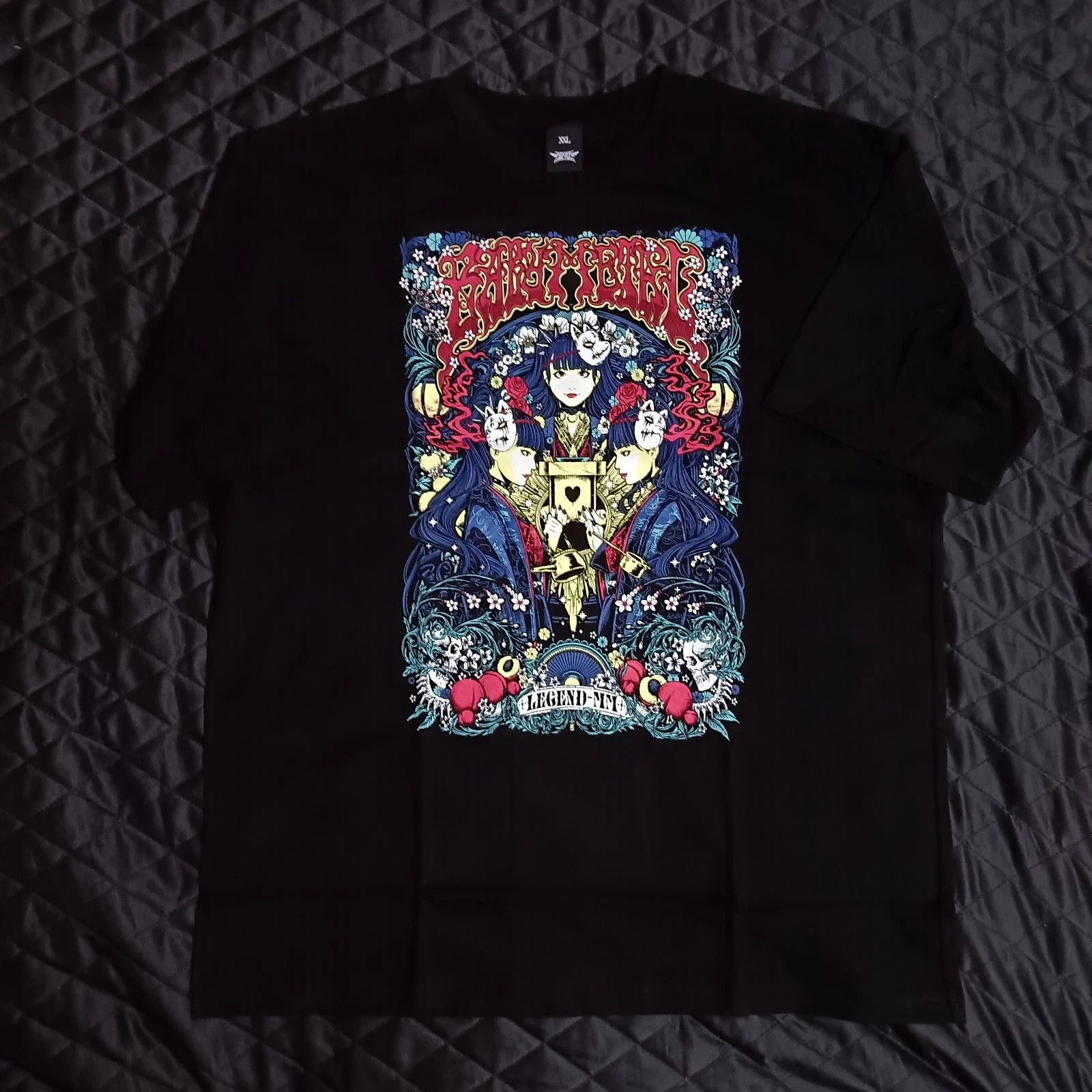 Babymetal Legend MM World Tour Metal Band T-Shirt