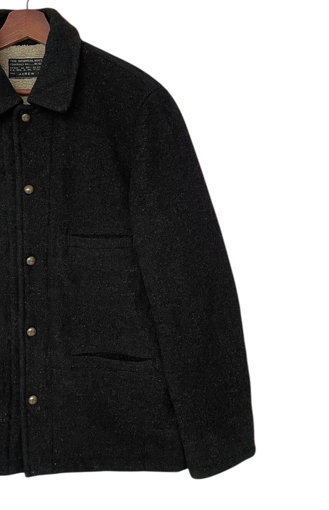 J.Crew × Japanese Brand × Vintage Vintage Japanese Brand J.crew Fur Bonber Jacket 1990s Size US S / EU 44-46 / 1 - 4 Thumbnail