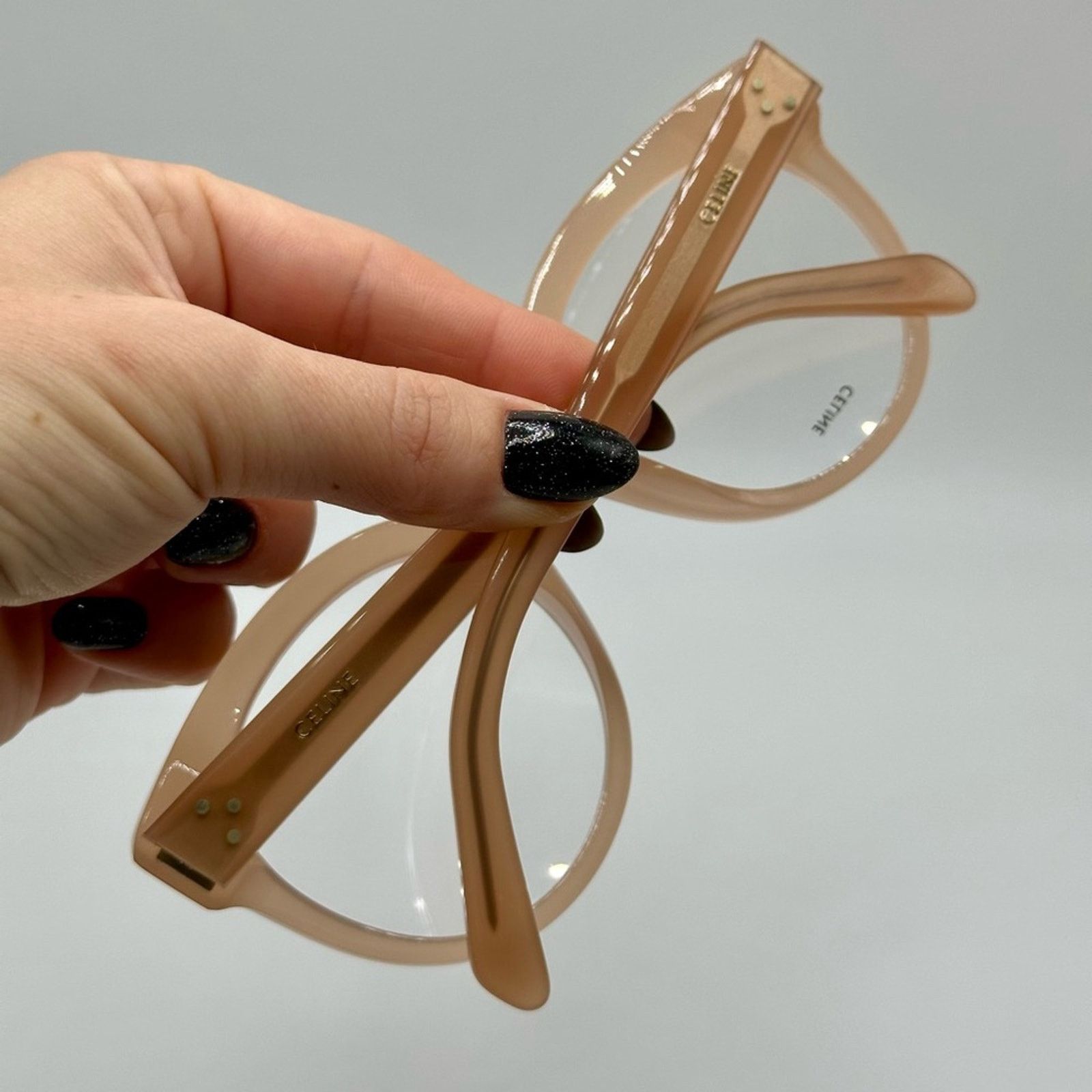 Celine NEW Celine Glasses CL50093I 52072 Nude Women Size ONE SIZE - 9 Thumbnail