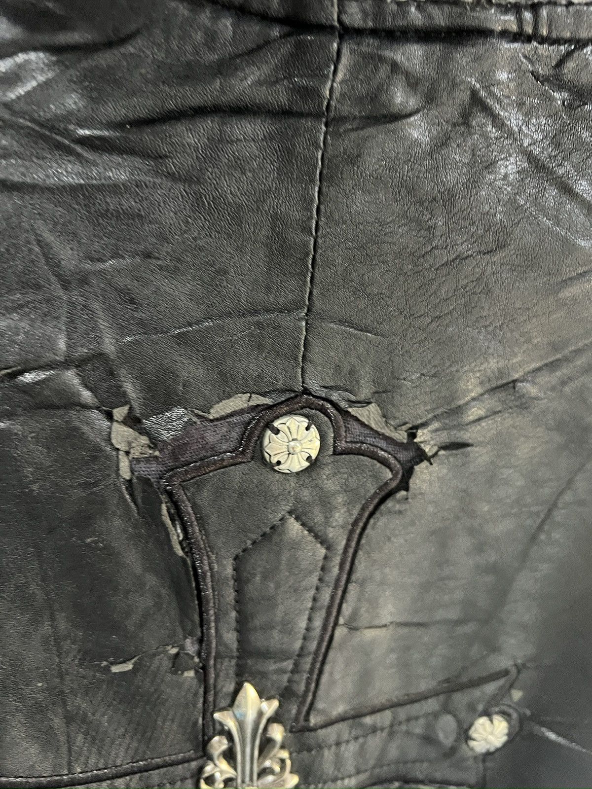 Other 🔥Distressed Yifan Collection Big Cross Jacket Size L / US 10 / IT 46 - 15 Thumbnail