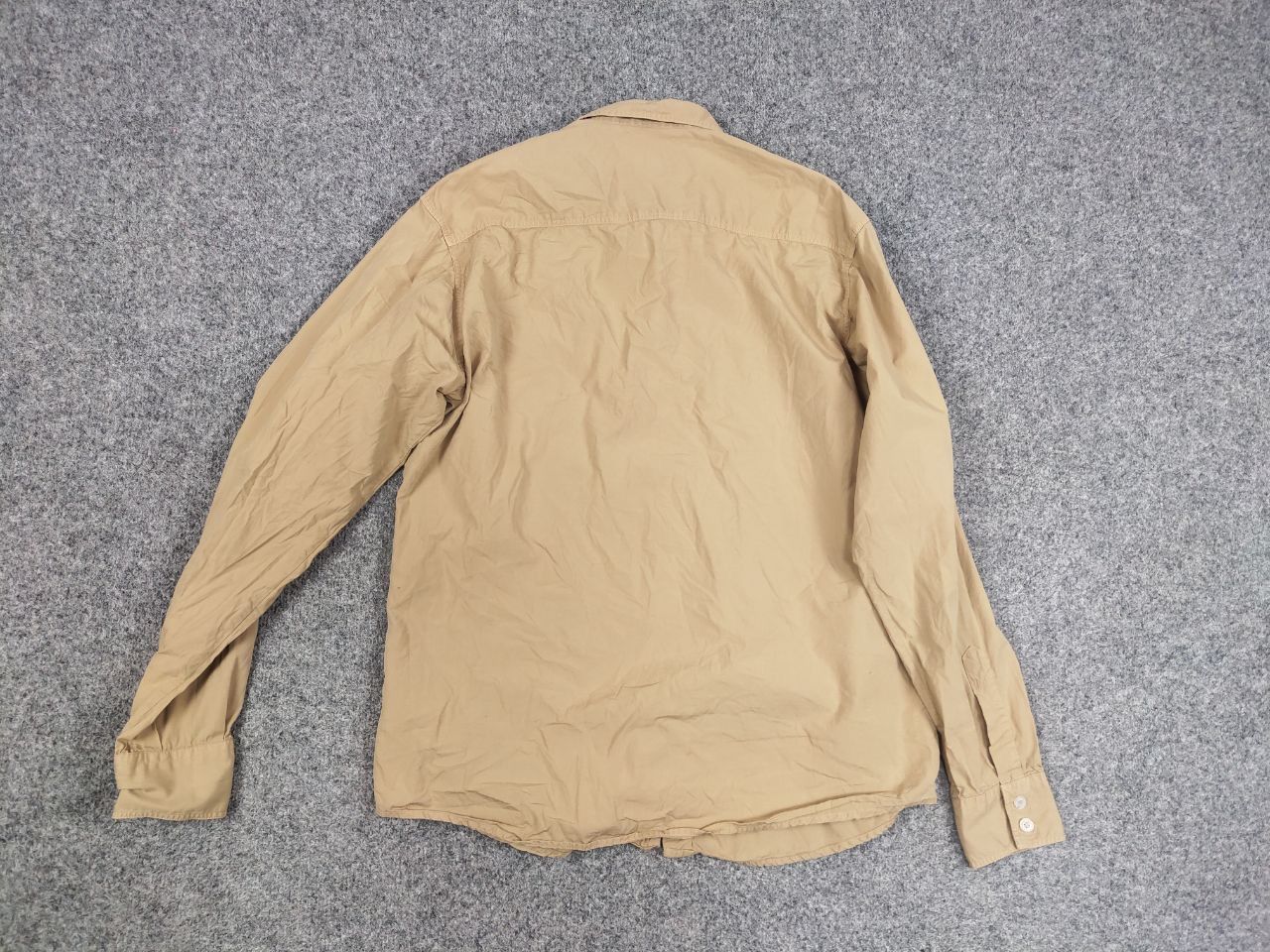 Dolce & Gabbana Vintage Dolce & Gabbana Logo Beige Cotton Button Shirt Size US L / EU 52-54 / 3 - 14 Thumbnail