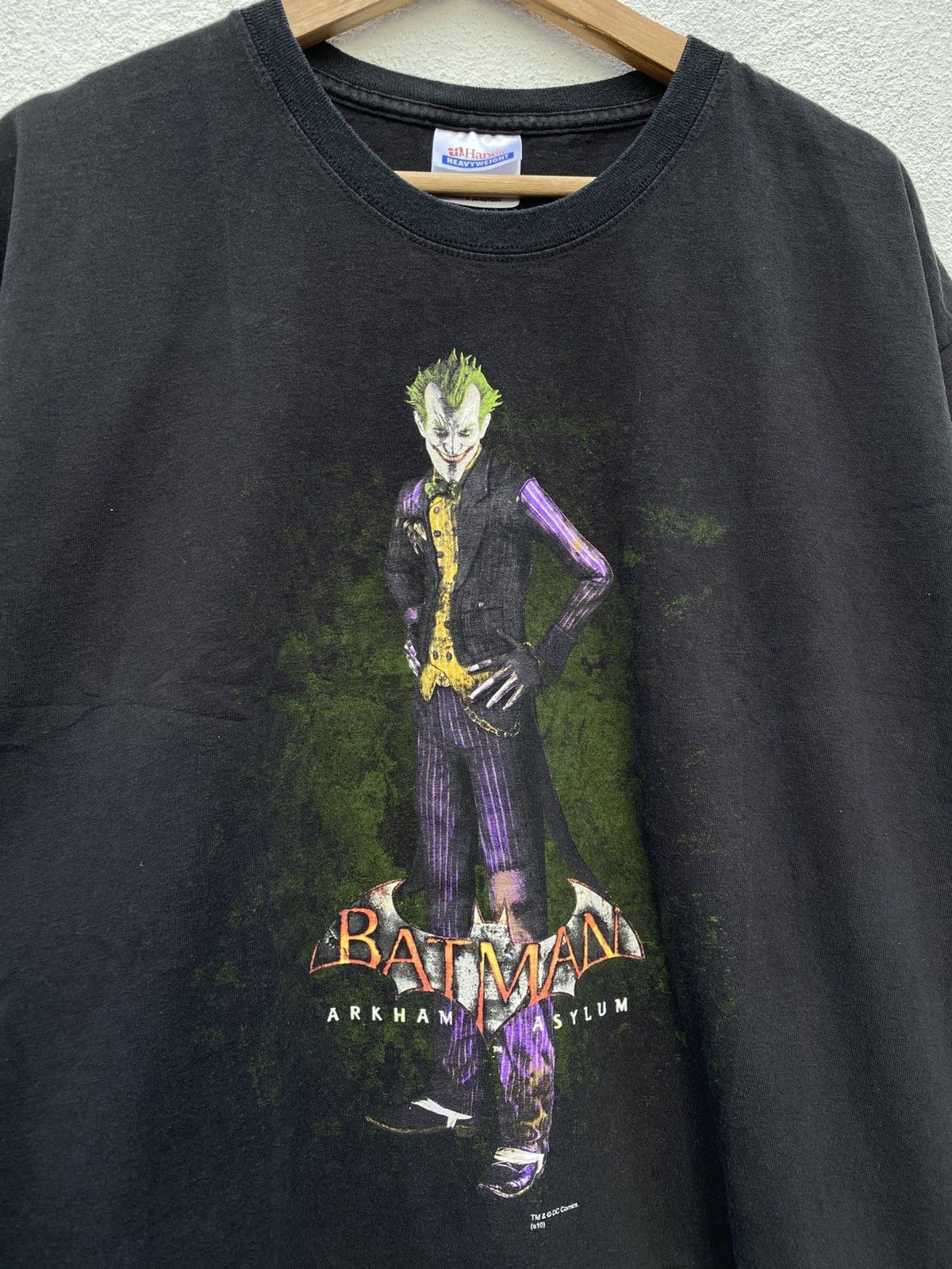 Vintage Vintage Batman Arkham Asylum Joker Game Promo Size US XL / EU 56 / 4 - 4 Thumbnail