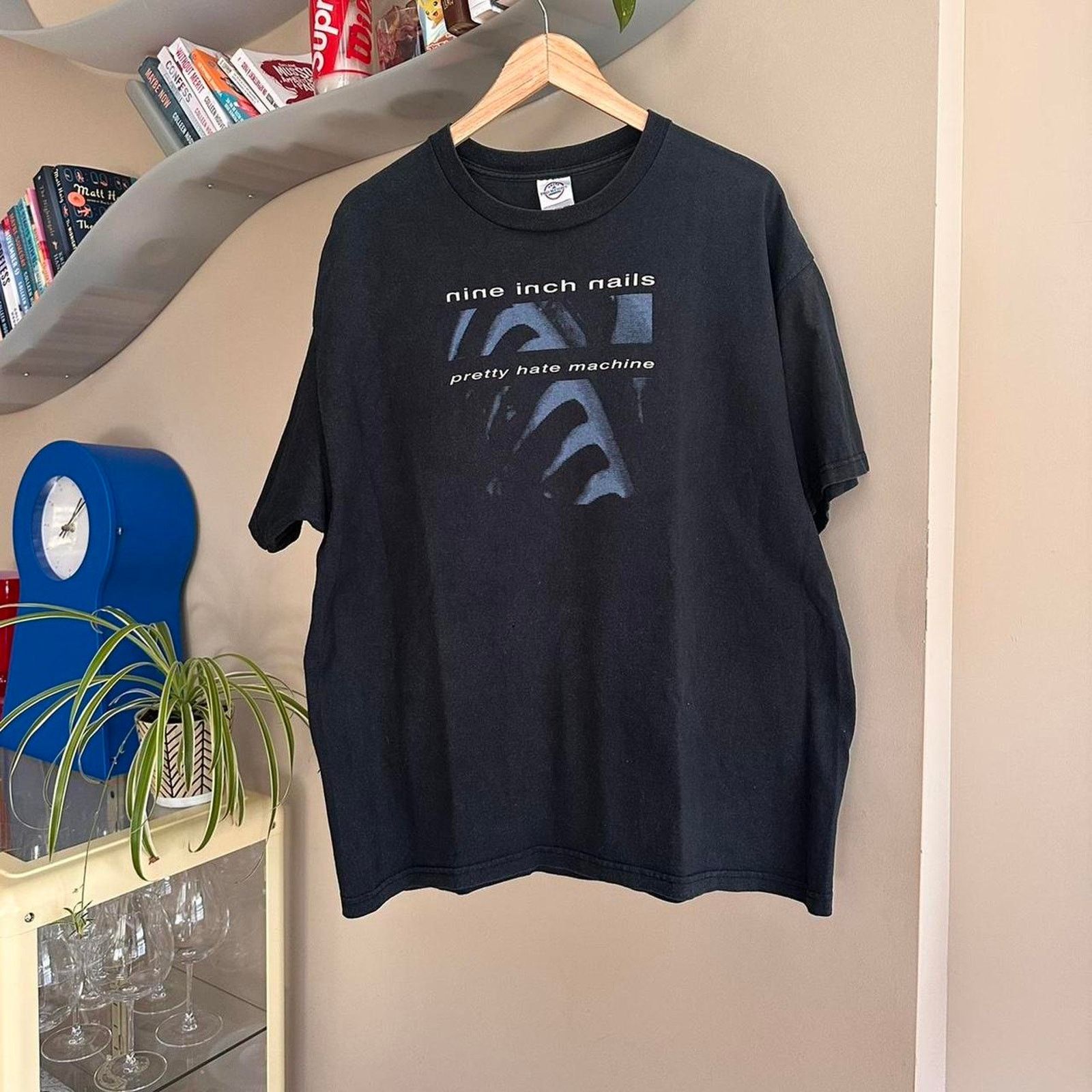 Band Tees × Vintage Vintage Nine Inch Nails Band Shirt Size US XL / EU 56 / 4 - 1 Thumbnail