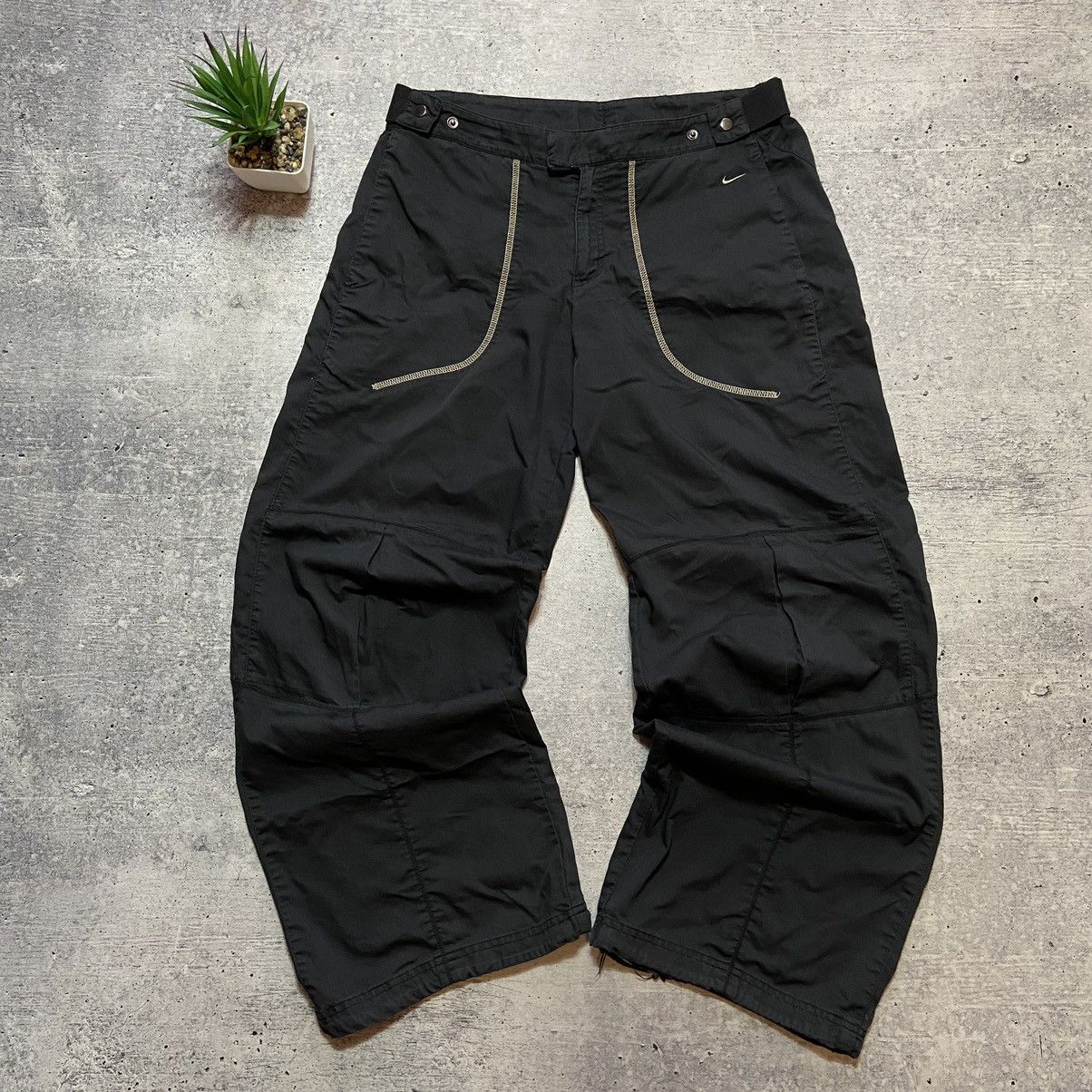 Nike × Vintage 📌 Vintage Nike Studio Y2K Track Pants Size 30" / US 8 / IT 44 - 1 Thumbnail