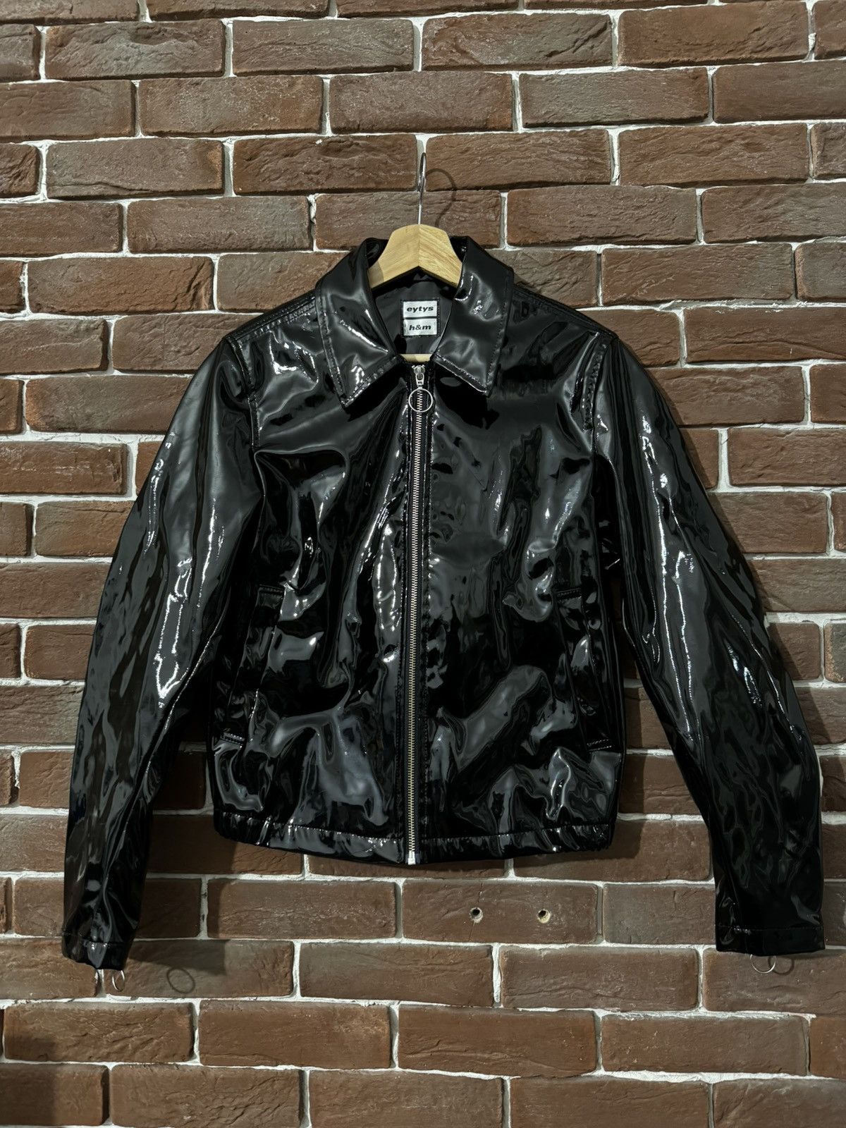 Eytys Eytys Buck Tar leather style coated denim jacket | Grailed