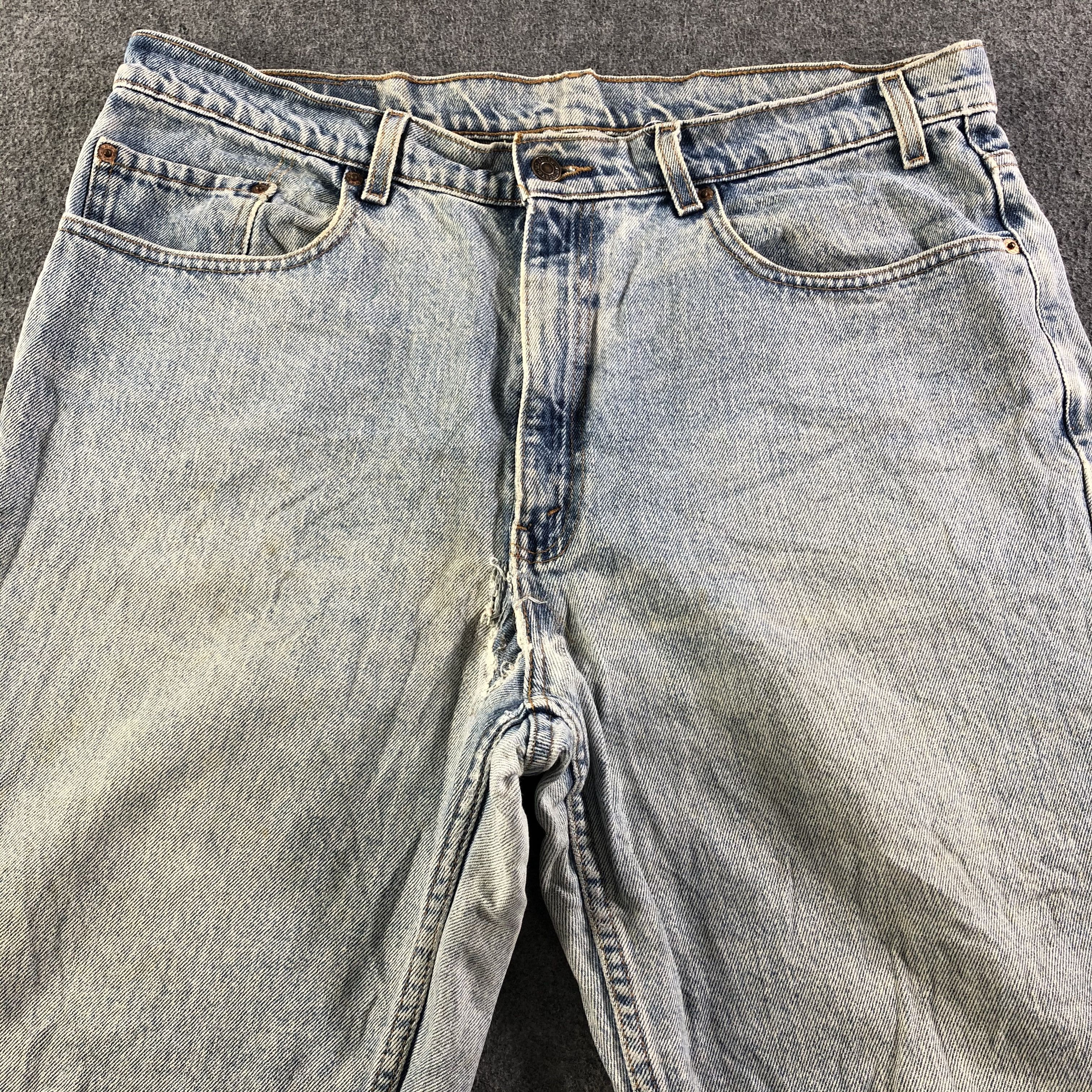 Levi's Vintage Light Wash Levis 550 Jeans-J3363 Size US 38 / EU 54 - 3 Thumbnail