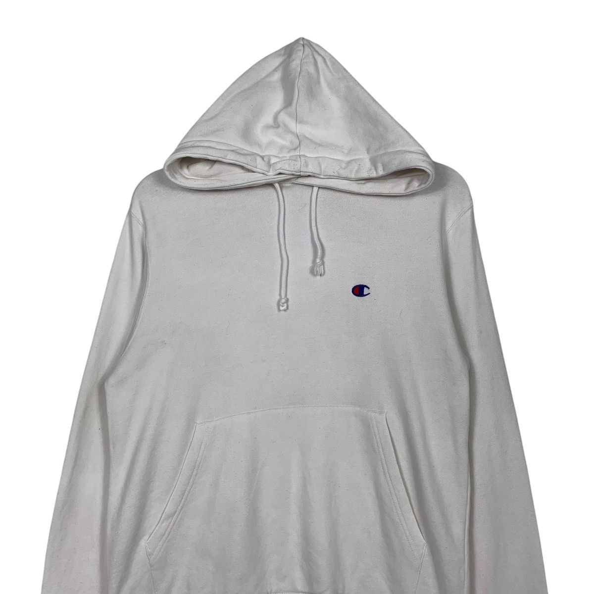Champion Champion White Pullover Hoodie Size US M / EU 48-50 / 2 - 2 Thumbnail