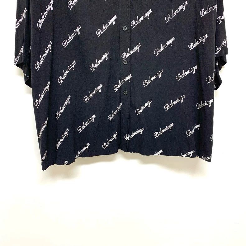 Balenciaga Balenciaga size 34 Bullet Screen Printed Logo Short Sleeve Size S / US 4 / IT 40 - 4 Thumbnail