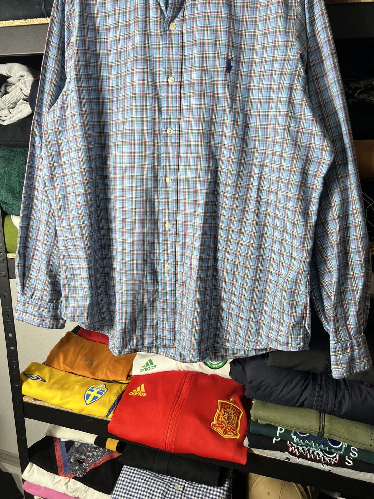 Polo Ralph Lauren 👔 Polo Ralph Lauren Button Down Check Shirt Size XL Size US XL / EU 56 / 4 - 3 Thumbnail