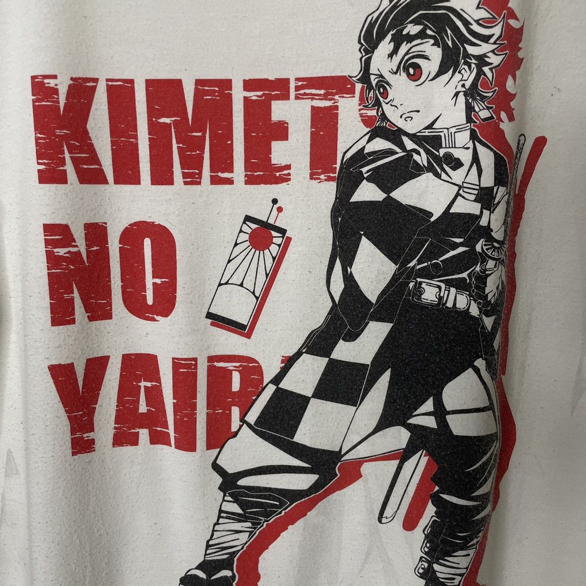 Anime × Cartoon Network × Japanese Brand Kimetsu No Yaiba Tanjiro Demon Slayer Anime T Shirt Size US S / EU 44-46 / 1 - 2 Thumbnail