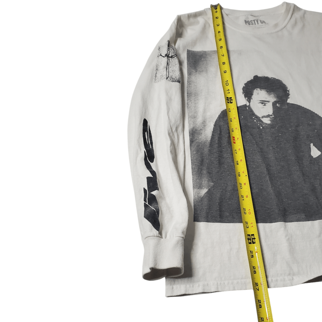Japanese Brand × Rap Tees × Vintage 2019 Post Malone Longsleeve T-Shirt Size US M / EU 48-50 / 2 - 7 Thumbnail