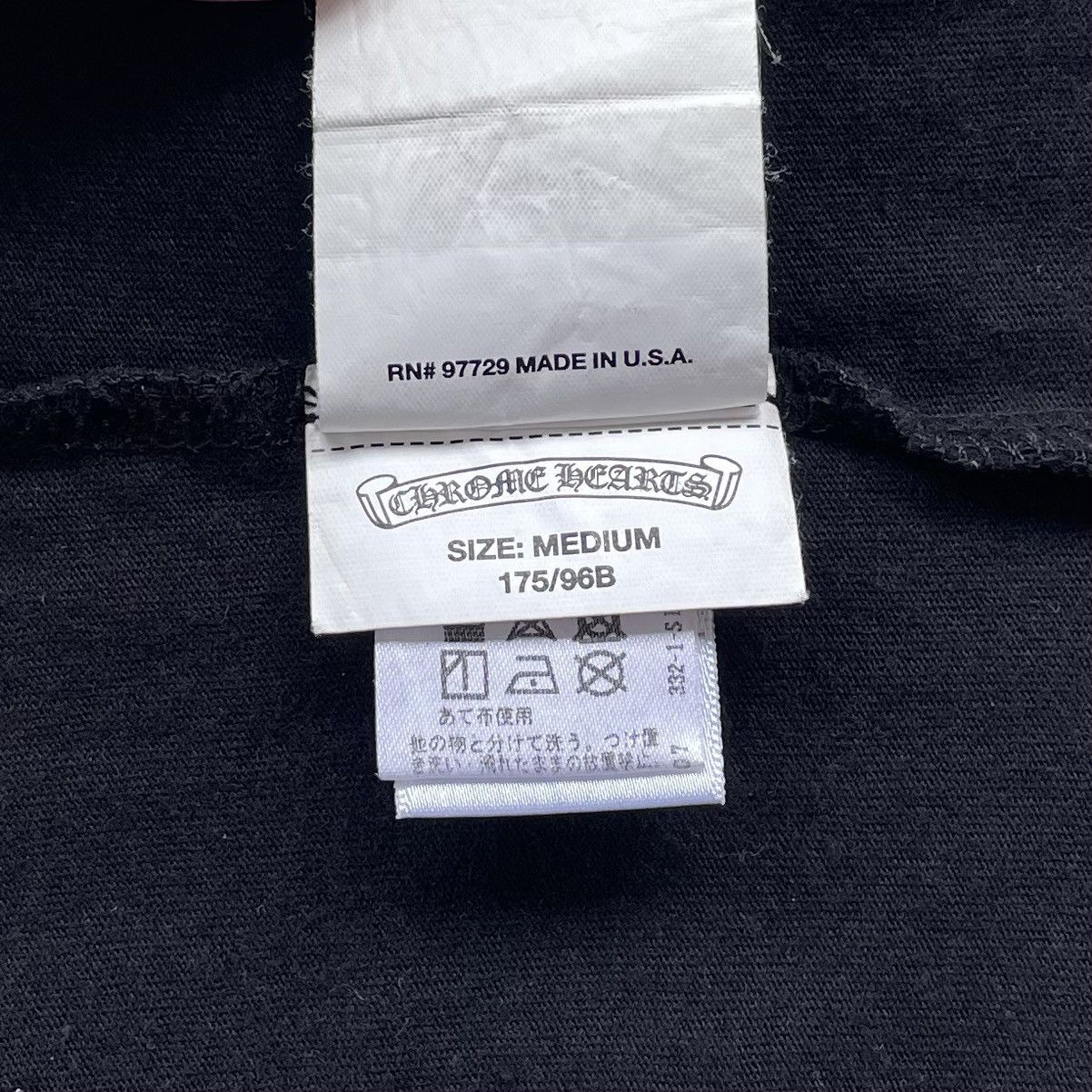 Chrome Hearts Chrome Hearts Red Scroll Label Pocket Tee Size US M / EU 48-50 / 2 - 8 Thumbnail