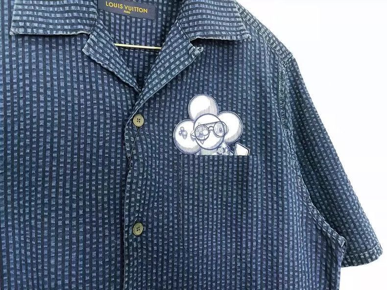 Louis Vuitton Louis Vuitton Vivienne Short Sleeve Shirt -2505 Size US XS / EU 42 / 0 - 2 Thumbnail