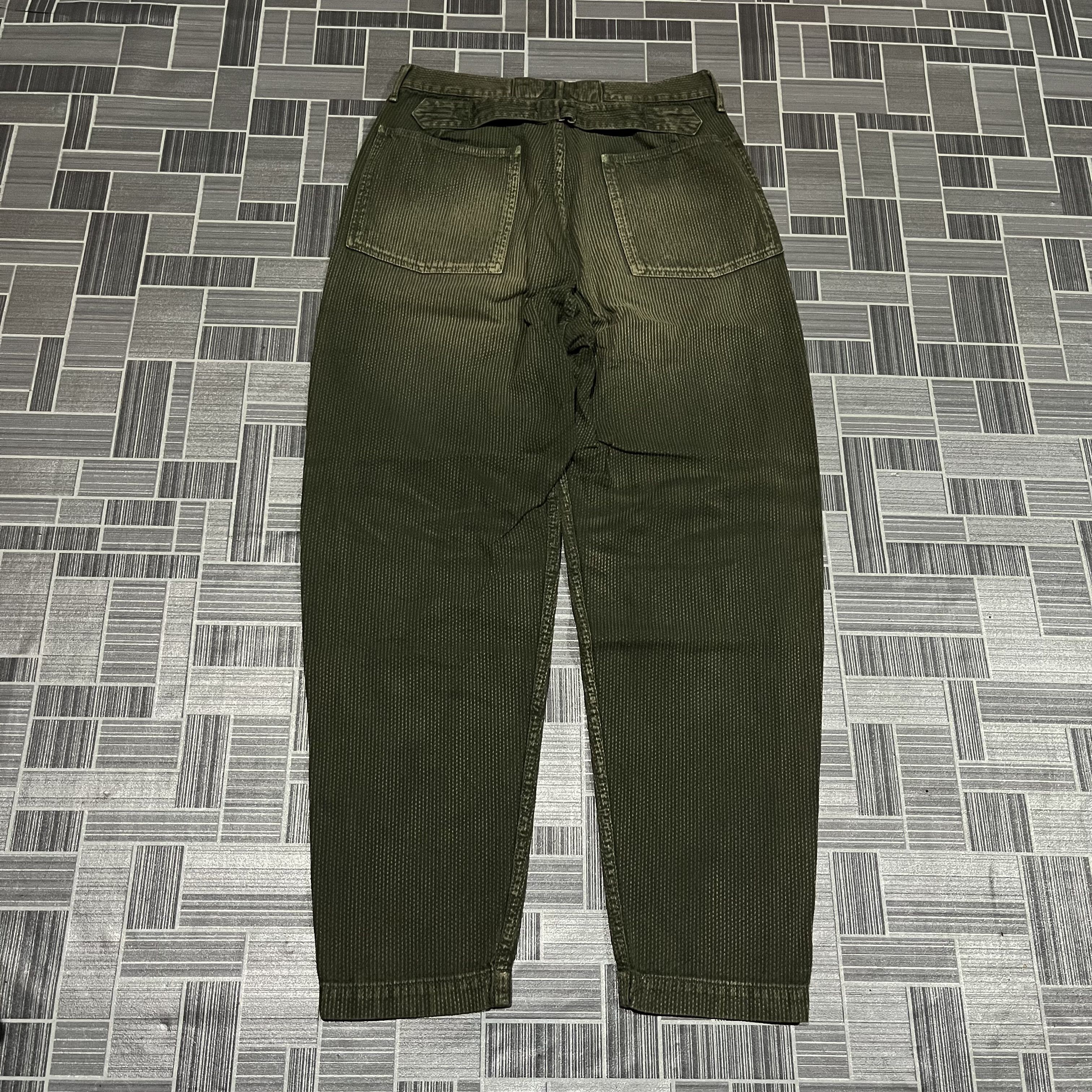 Kapital Kountry Vintage Kapital Buckle Back Boro Stitching Ballon Pants Size US 31 - 10 Thumbnail