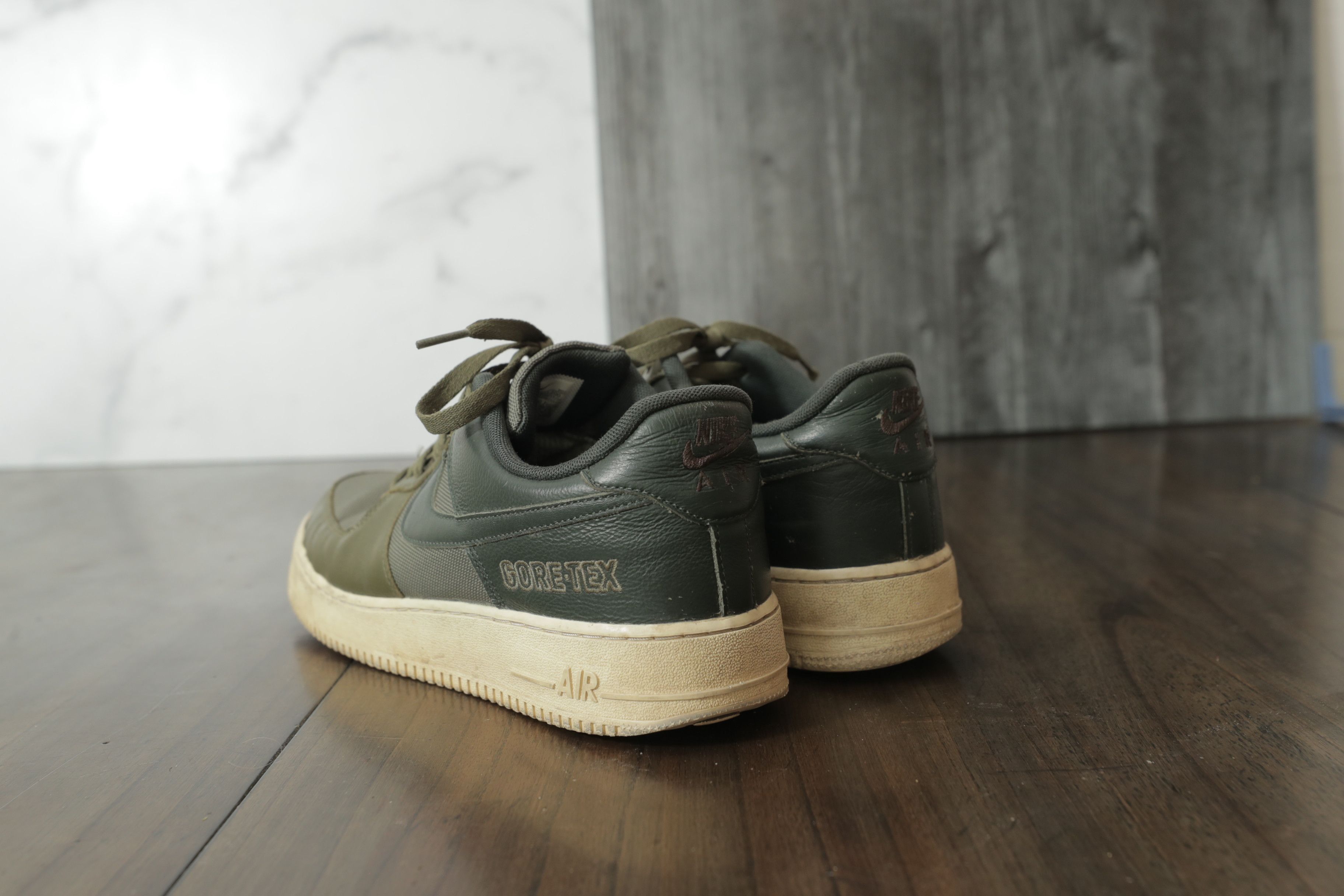 Nike Nike Air Force 1 Low Gore-Tex Medium Olive (10) Size US 10 / EU 43 - 3 Thumbnail