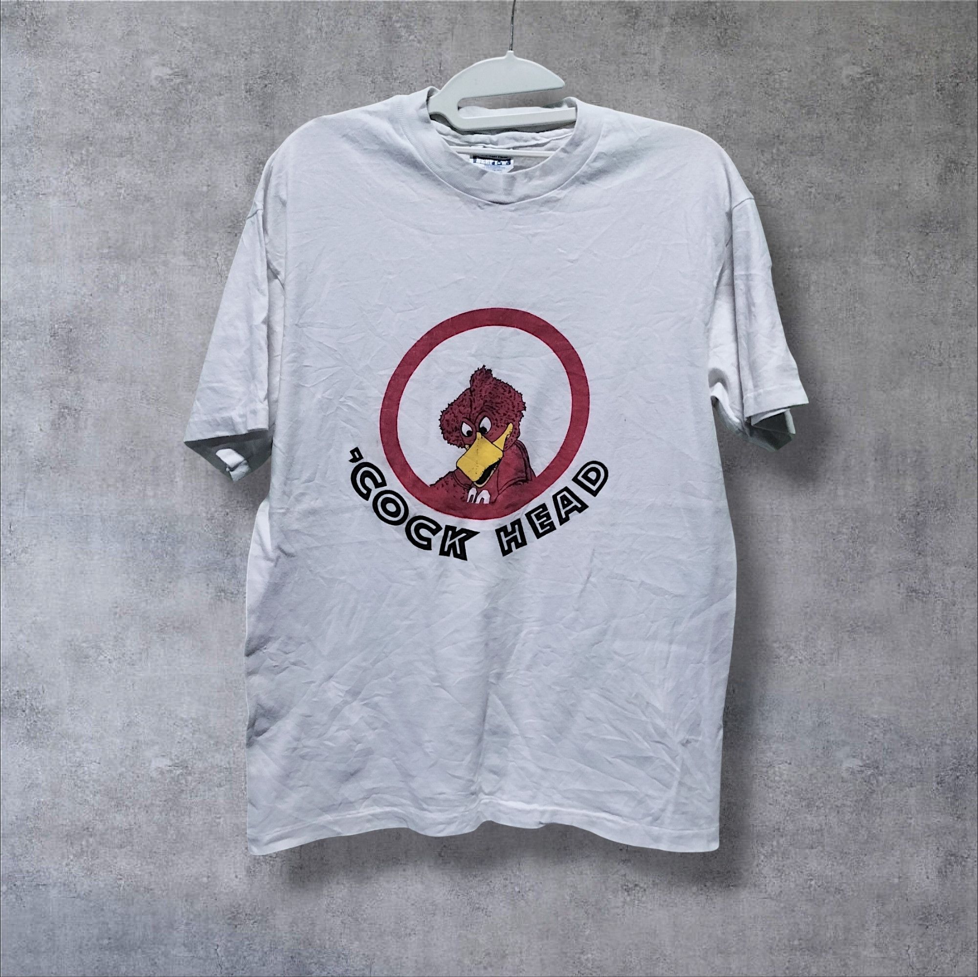 Vintage Vintage 80s Cock Head Funny Animation Cartoon Size US L / EU 52-54 / 3 - 1 Thumbnail