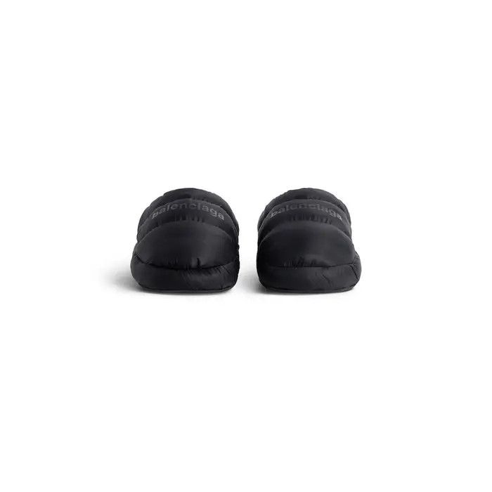 Balenciaga o1w1db10526 Alaska Slippers in Black Size US 11 / EU 44 - 3 Thumbnail